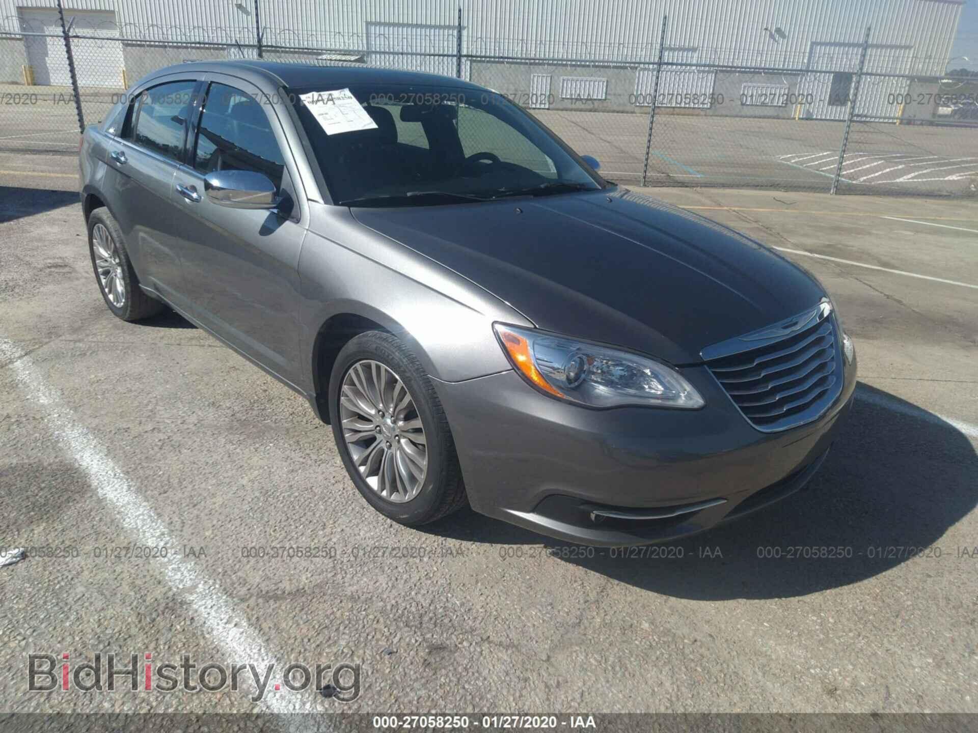 Фотография 1C3CCBCG2CN107071 - CHRYSLER 200 2012