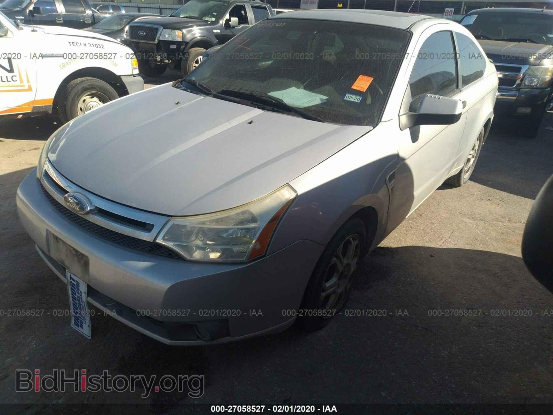2008 FORD FOCUS - VIN: 1FAHP33N98W166720 - Фото 2