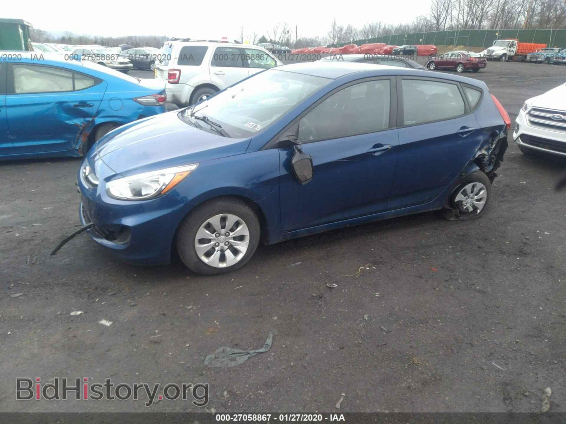 2016 HYUNDAI ACCENT - VIN: KMHCT5AE1GU247246 - Фото 2