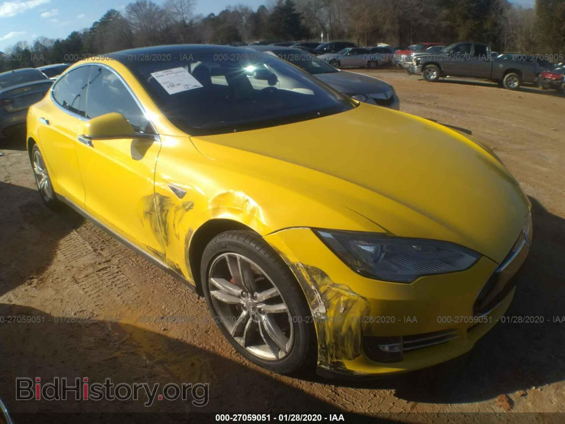 Photo 5YJSA1H12EFP28615 - TESLA MODEL S 2014