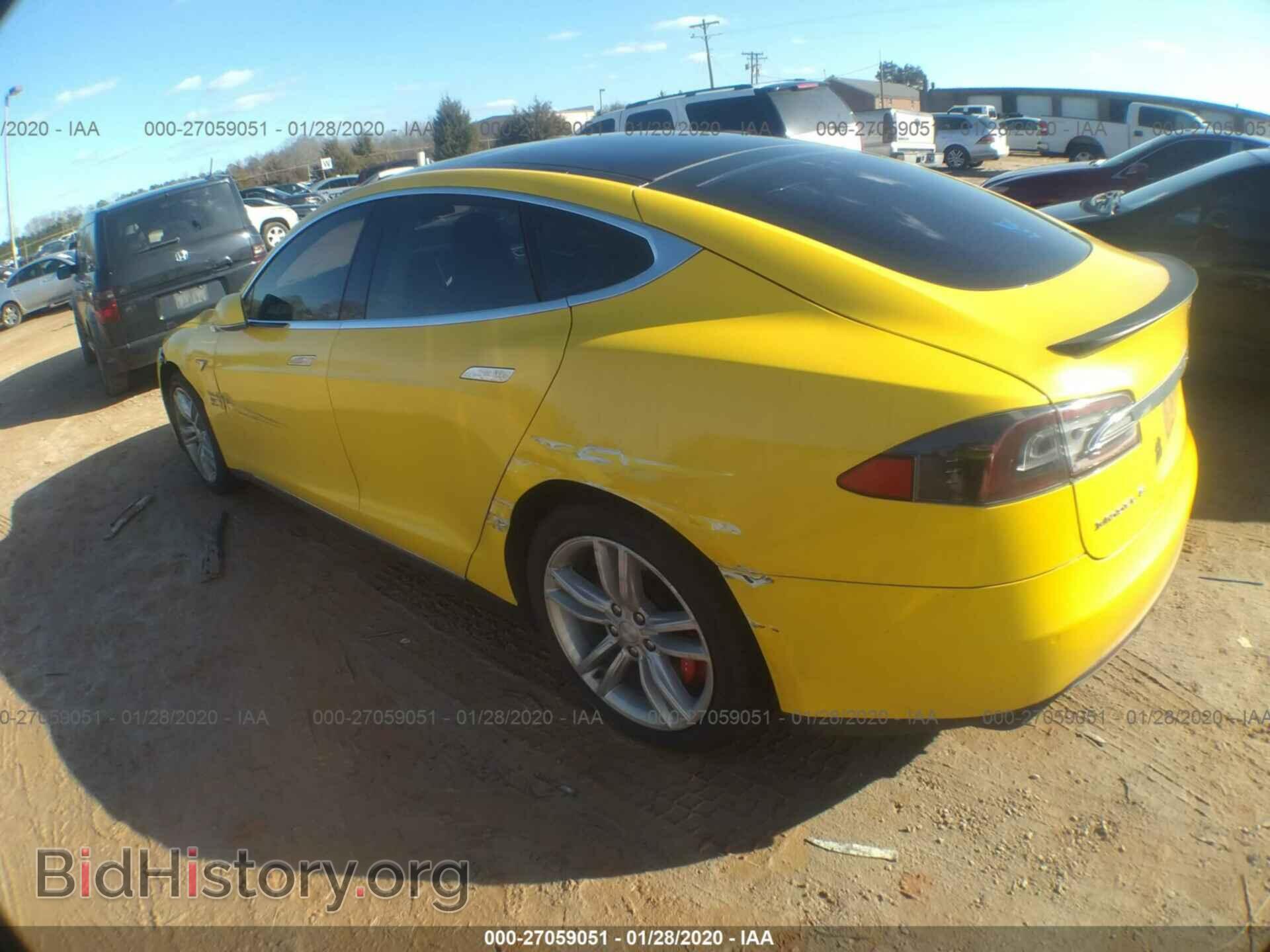 2014 TESLA MODEL S - VIN: 5YJSA1H12EFP28615 - Photo 3