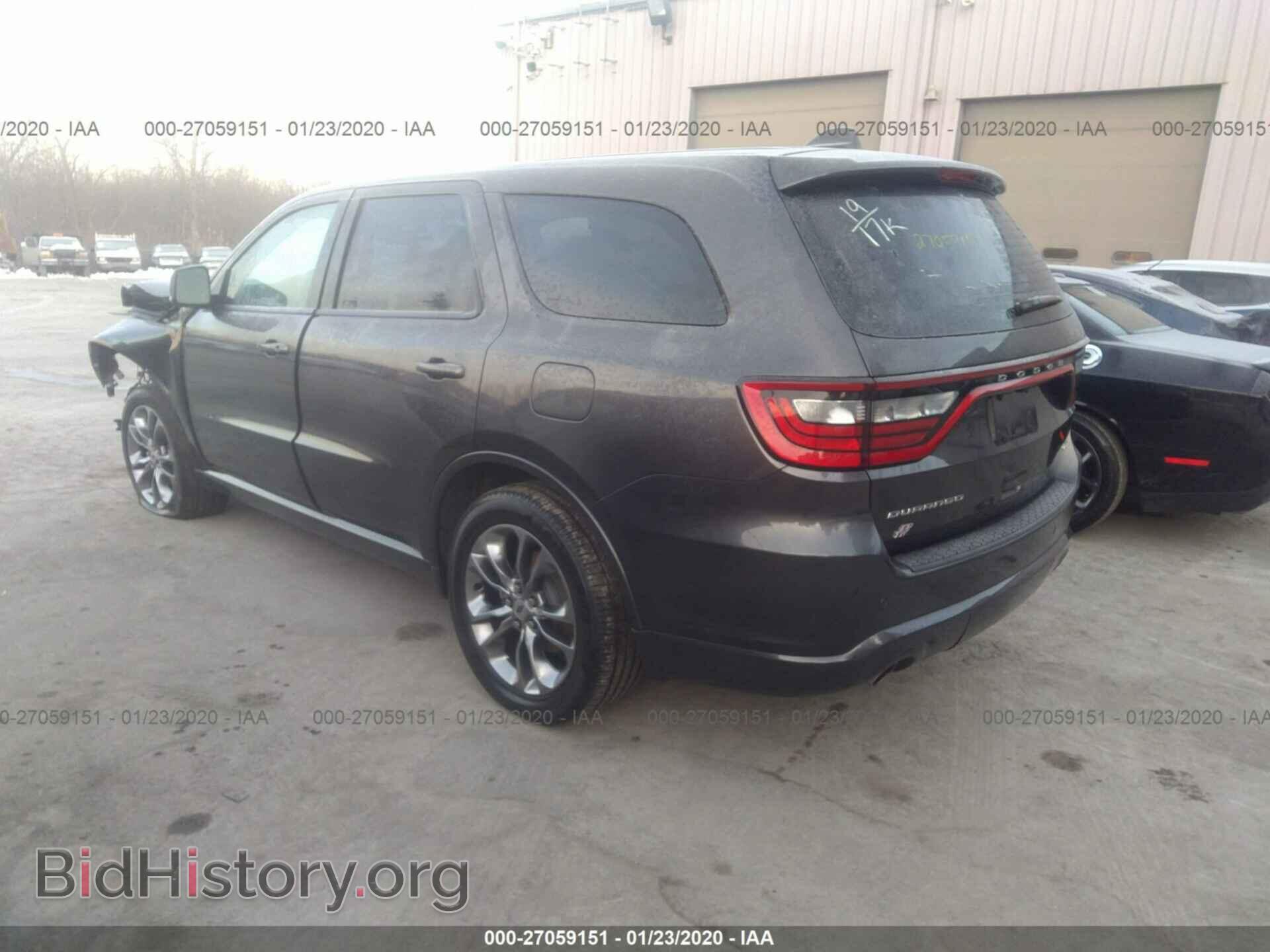 2019 DODGE DURANGO - VIN: 1C4RDJDG4KC734148 - Фото 3