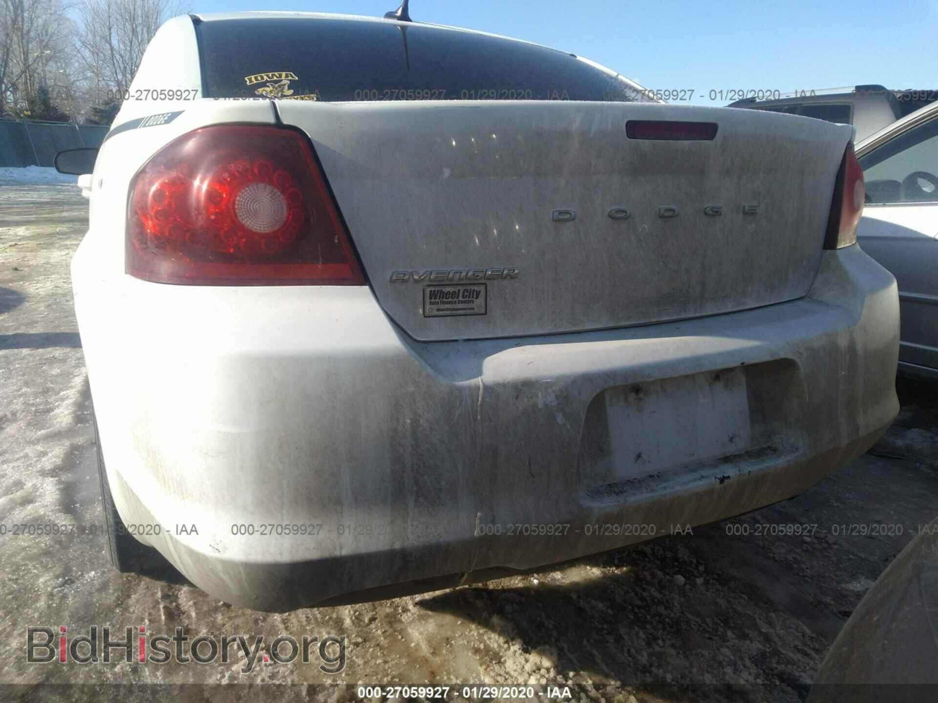 2013 DODGE AVENGER - VIN: 1C3CDZABXDN710140 - Фото 6