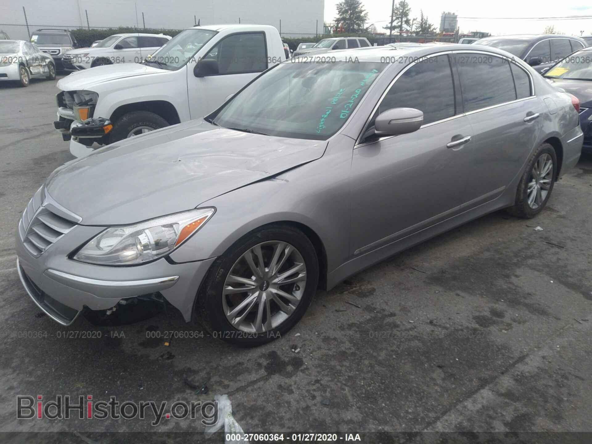 2012 HYUNDAI GENESIS - VIN: KMHGC4DF9CU155926 - Фото 2