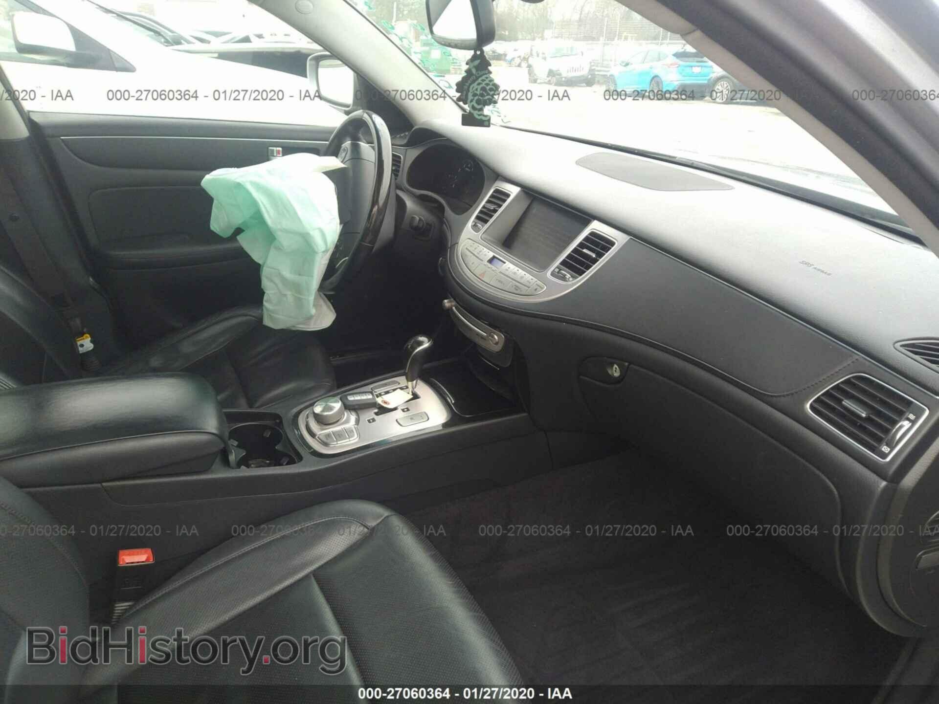 2012 HYUNDAI GENESIS - VIN: KMHGC4DF9CU155926 - Фото 5