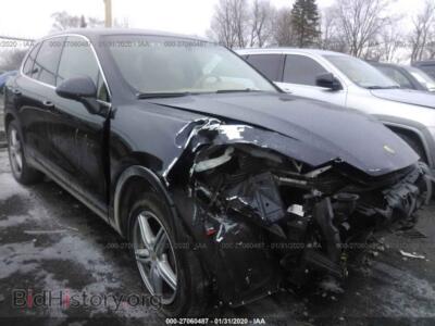 2011 Porsche CAYENNE S, black — VIN WP1AB2A23BLA53592, IAAI