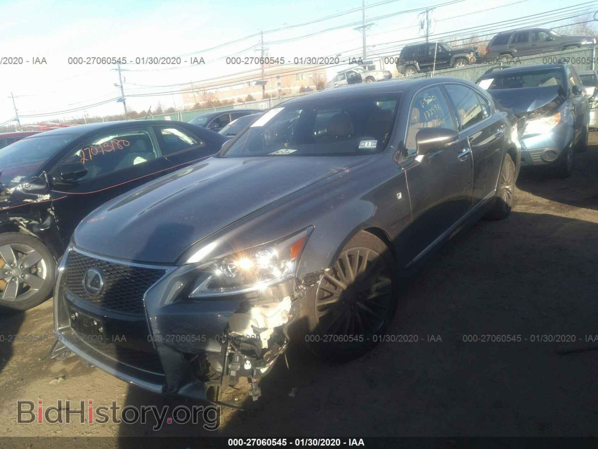 2014 LEXUS LS - VIN: JTHCL5EF4E5020176 - Photo 2