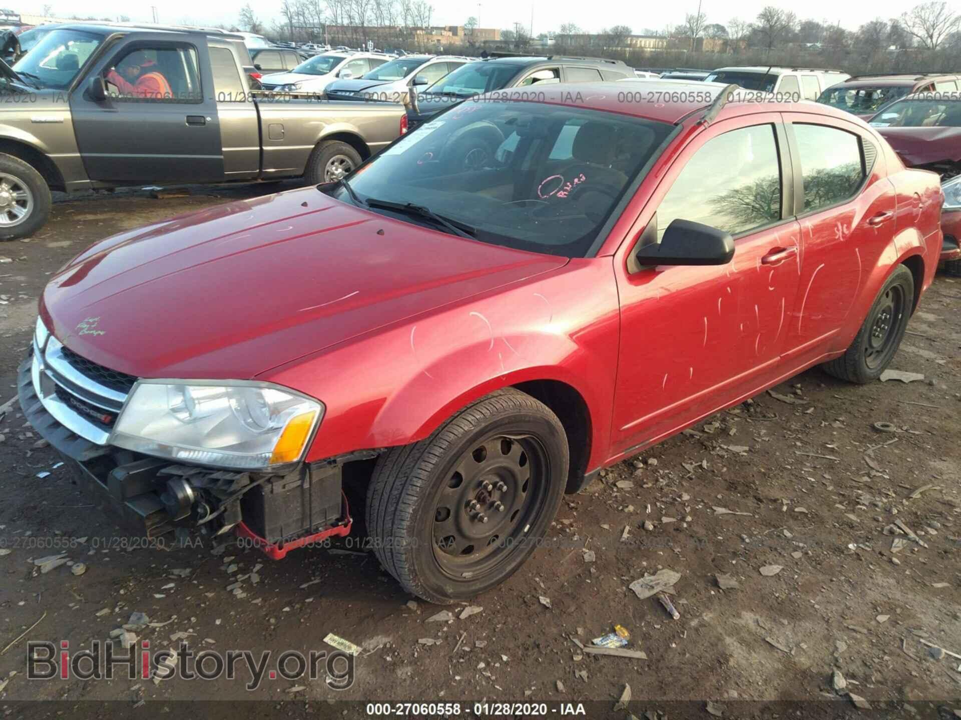 2012 DODGE AVENGER - VIN: 1C3CDZAG9CN309382 - Фото 2