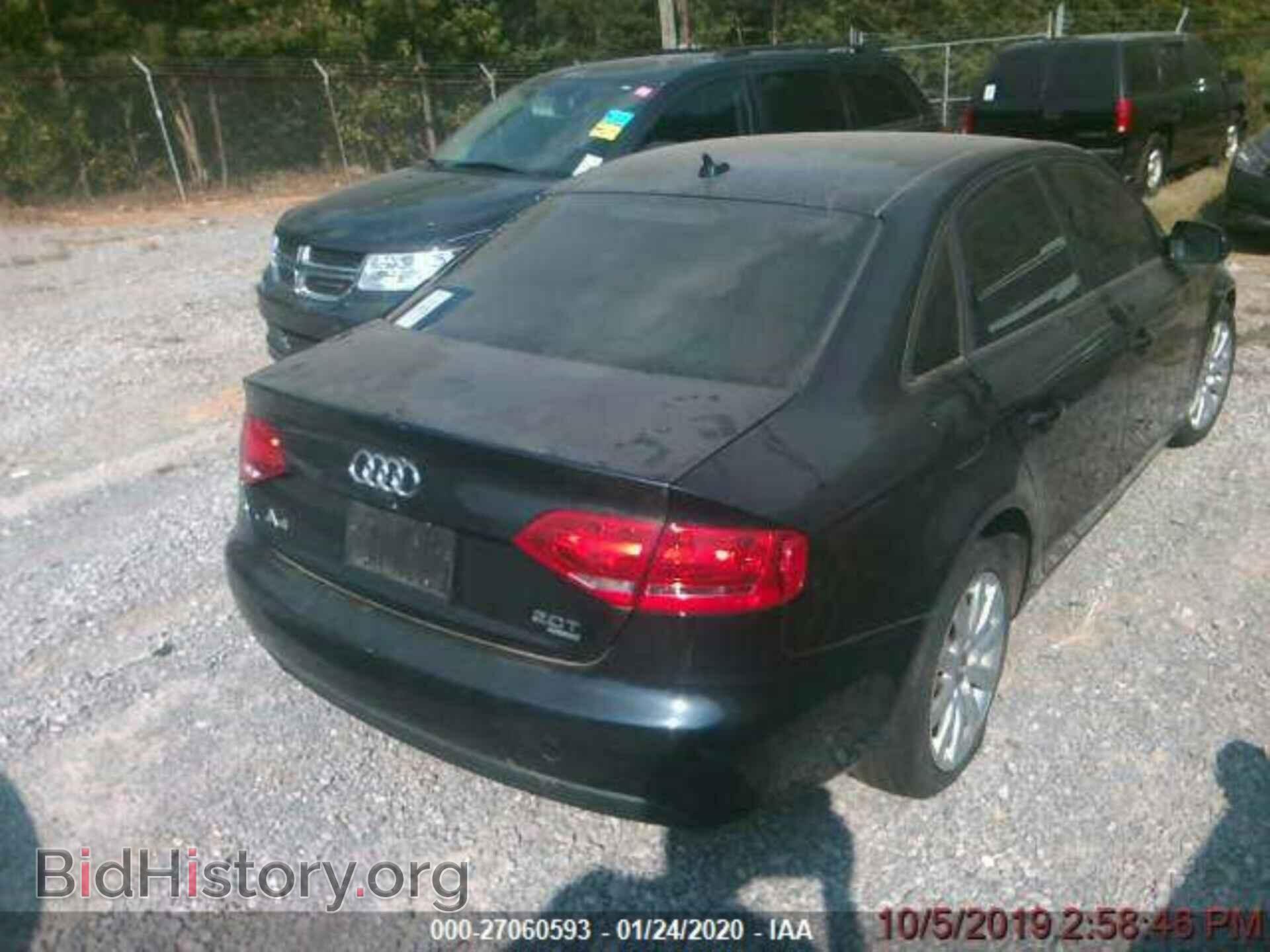 2012 Audi A4 - VIN: WAUBFAFL8CN010908 - Photo 2