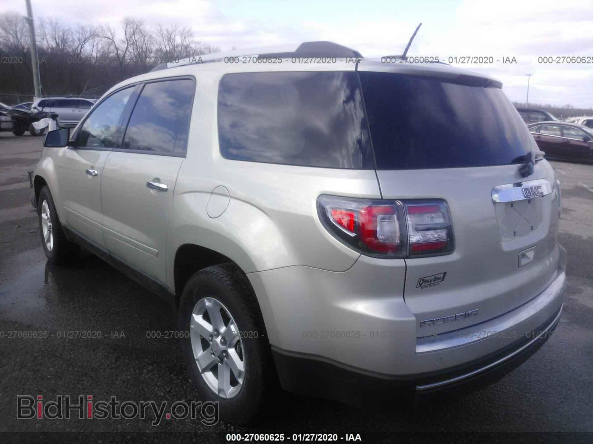 2016 GMC ACADIA - VIN: 1GKKRNED1GJ281130 - Фото 3
