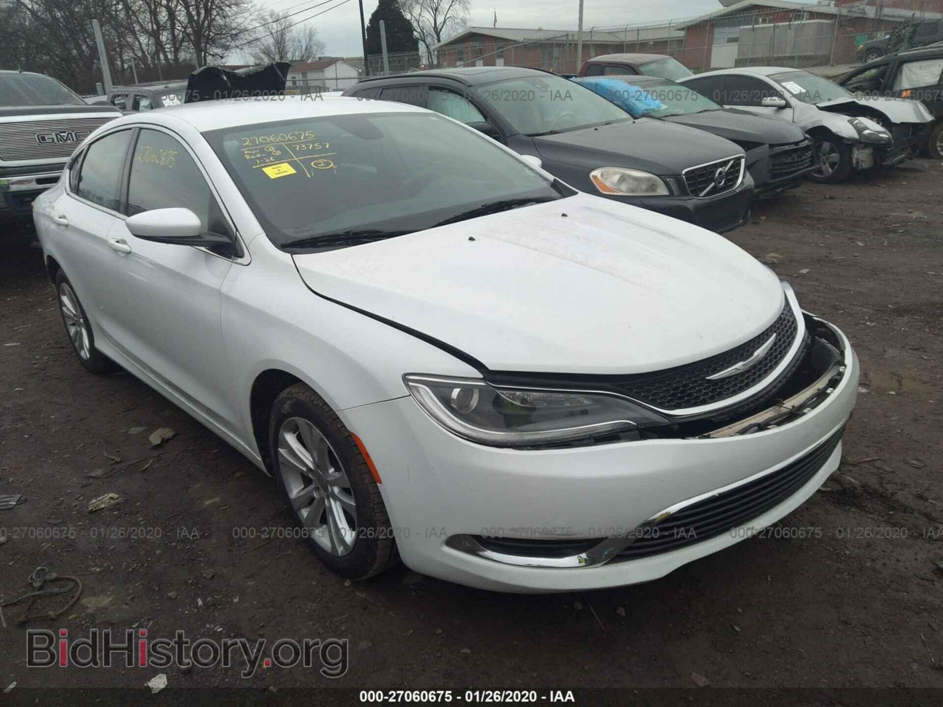 Photo 1C3CCCAB9FN741155 - CHRYSLER 200 2015