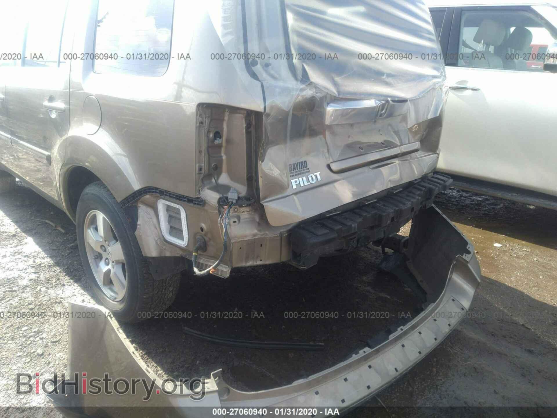 2009 HONDA PILOT - VIN: 5FNYF38419B008374 - Фото 6