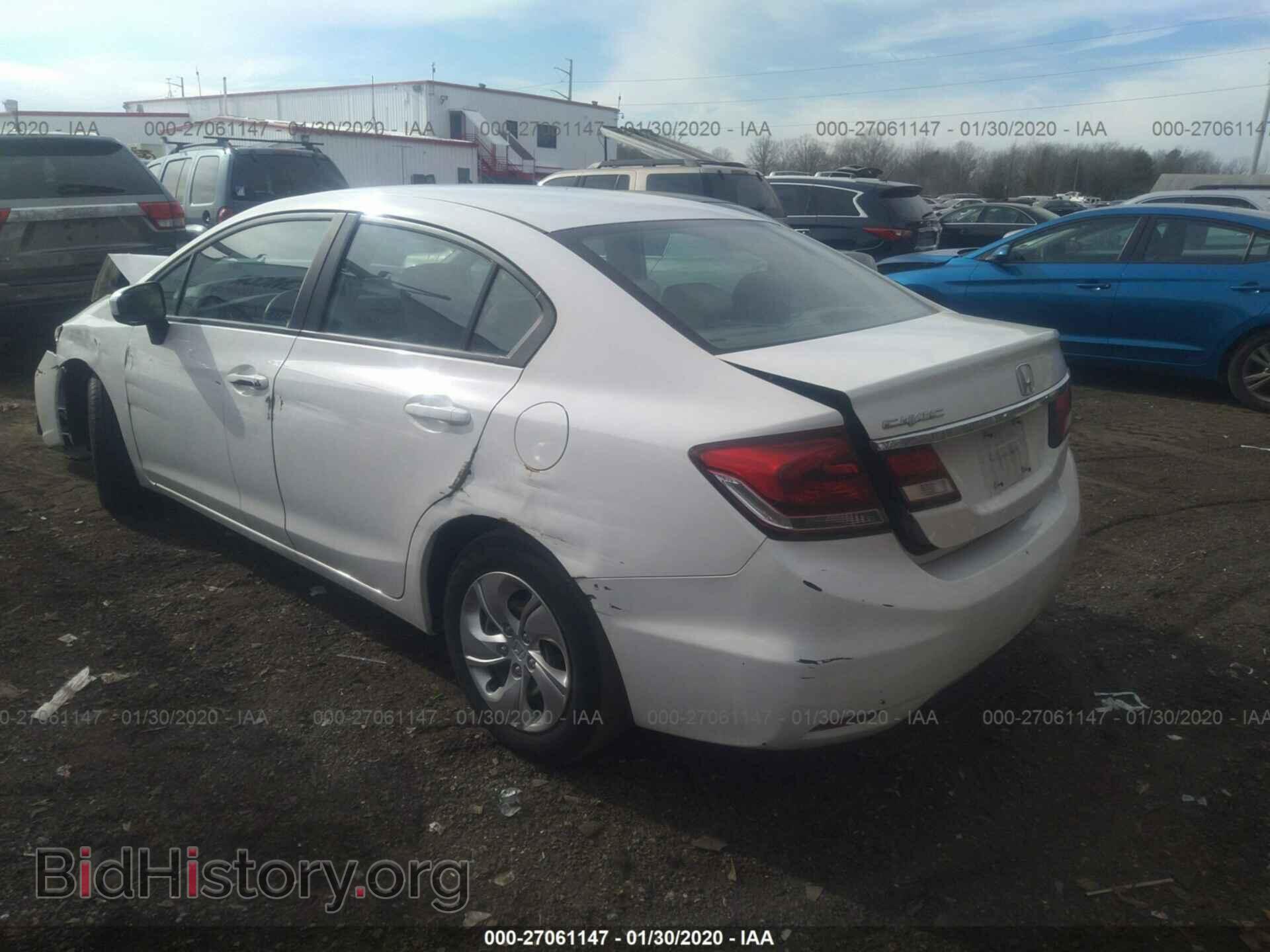 2014 HONDA CIVIC - VIN: 2HGFB2F57EH510899 - Фото 3