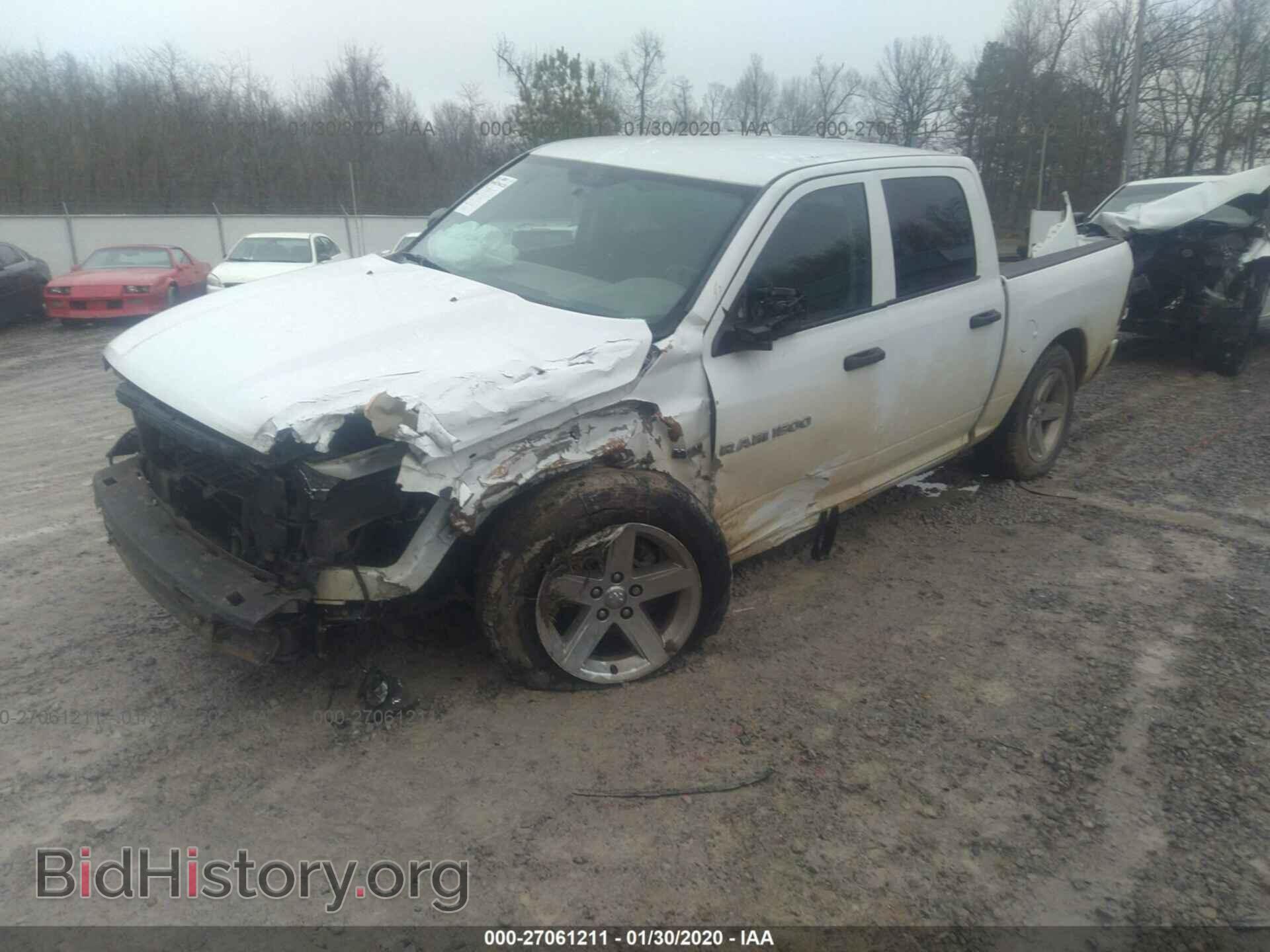 2012 DODGE RAM 1500 - VIN: 1C6RD7KT9CS282893 - Фото 2