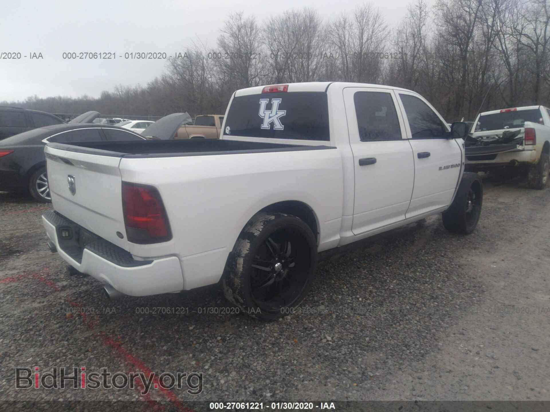 2012 DODGE RAM 1500 - VIN: 1C6RD6KT7CS310037 - Фото 4
