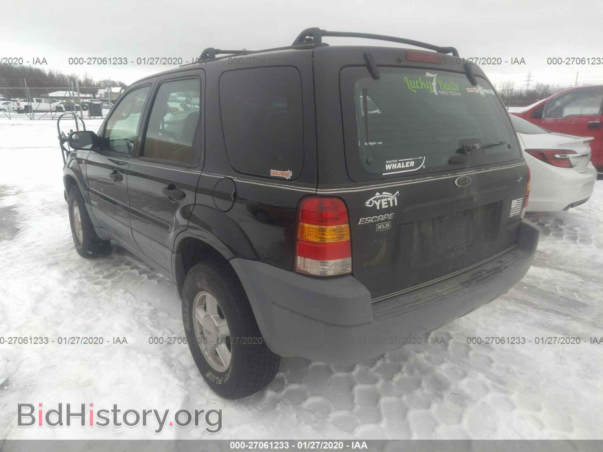 2002 FORD ESCAPE - VIN: 1FMYU01172KB31833 - Фото 3