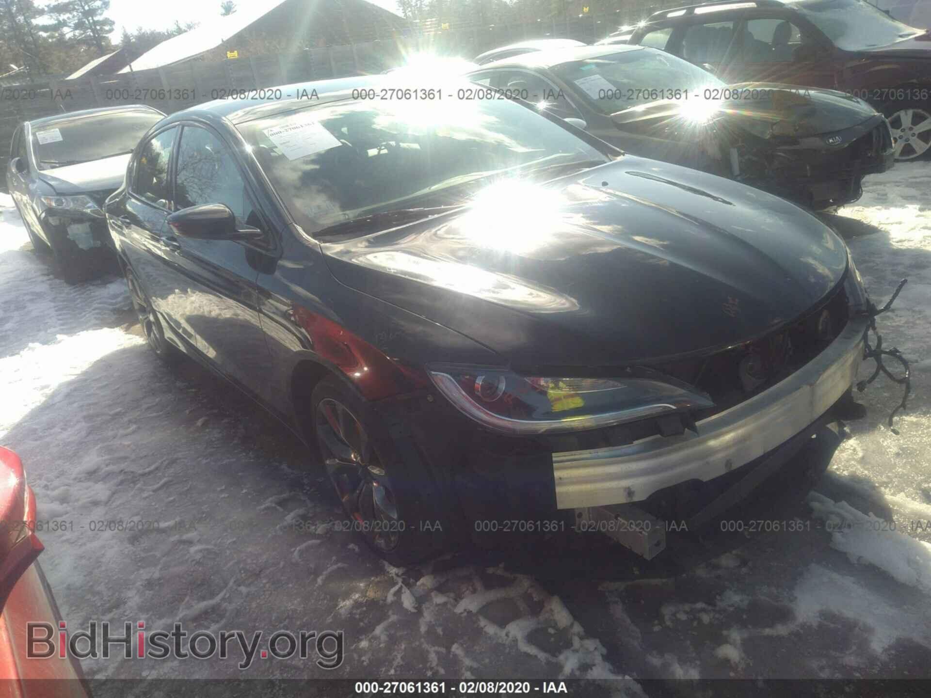 Photo 1C3CCCBB1FN528456 - CHRYSLER 200 2015