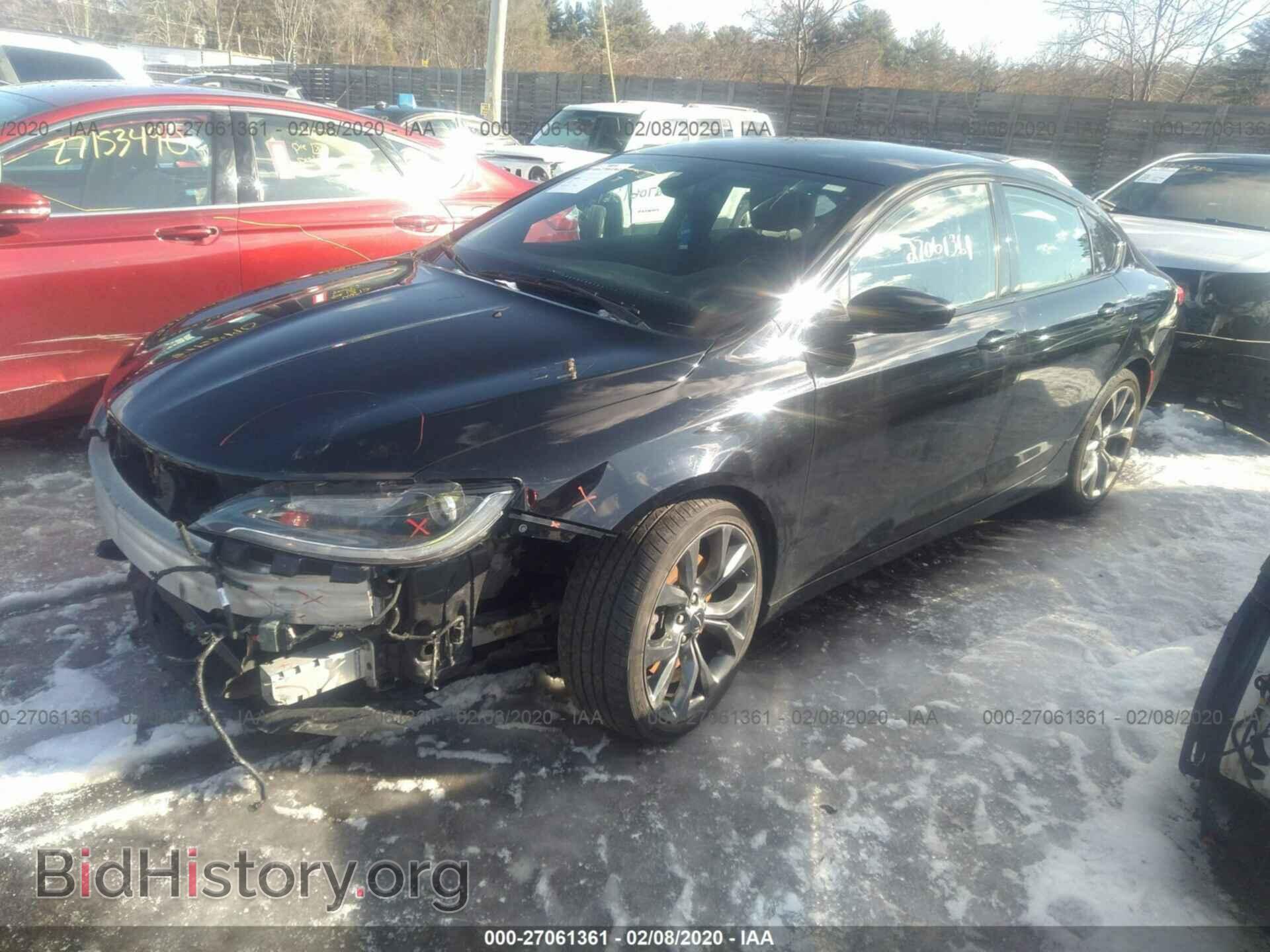 2015 CHRYSLER 200 - VIN: 1C3CCCBB1FN528456 - Фото 2