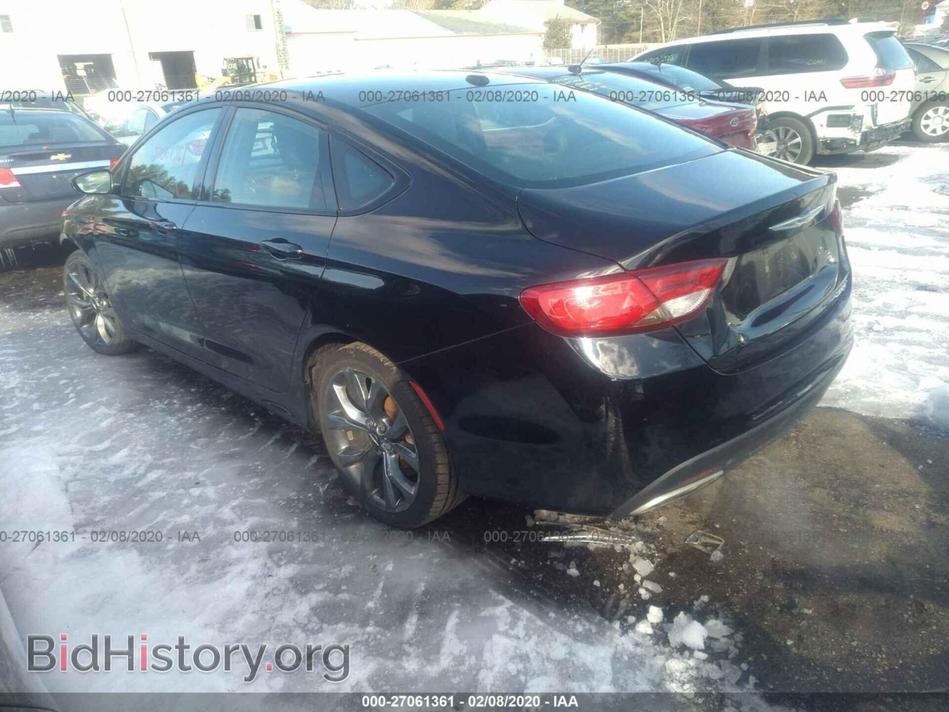 2015 CHRYSLER 200 - VIN: 1C3CCCBB1FN528456 - Фото 3