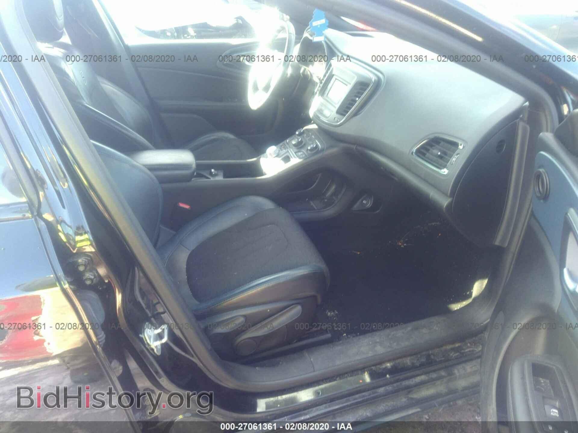 2015 CHRYSLER 200 - VIN: 1C3CCCBB1FN528456 - Фото 5