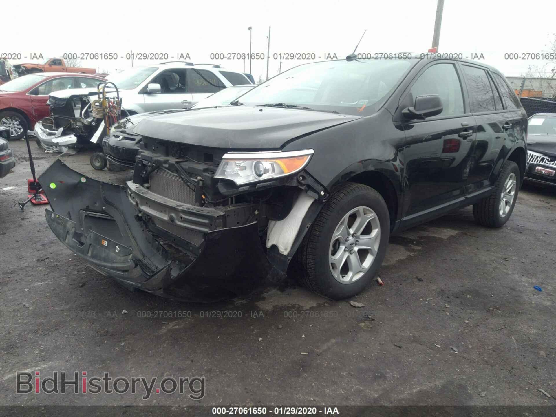 2014 FORD EDGE - VIN: 2FMDK4JC8EBA68009 - Фото 2