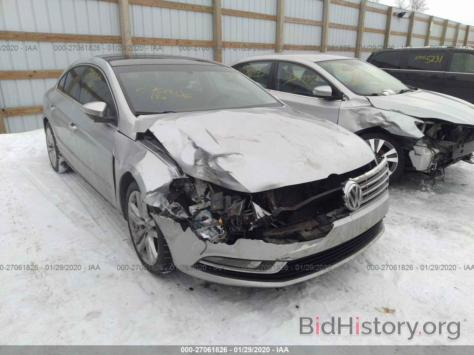 Photo WVWRN7ANXDE502812 - VOLKSWAGEN CC 2013