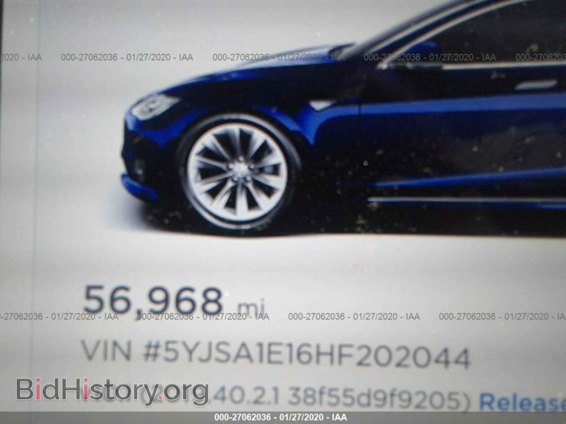2017 TESLA MODEL S - VIN: 5YJSA1E16HF202044 - Photo 7