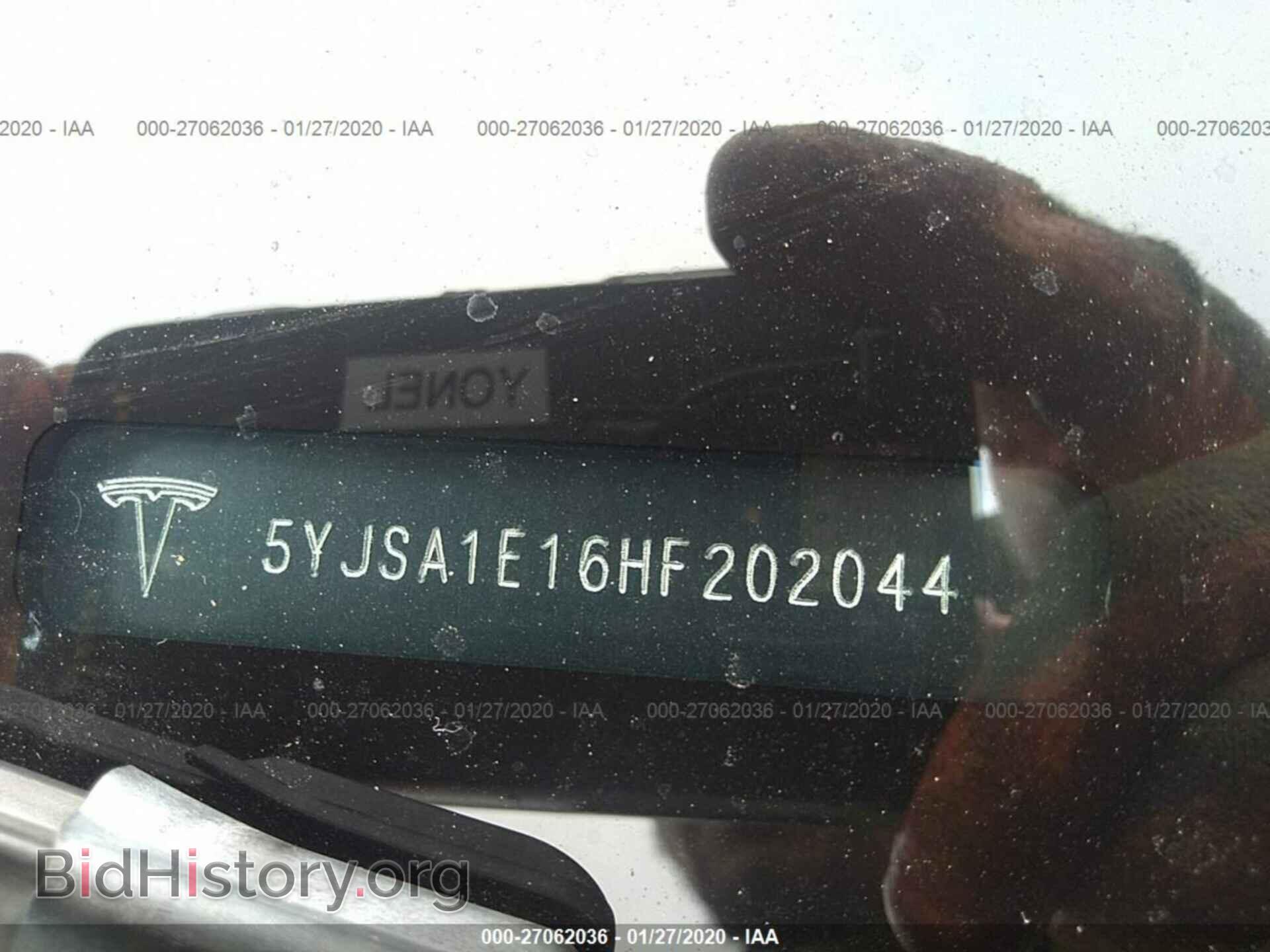 2017 TESLA MODEL S - VIN: 5YJSA1E16HF202044 - Photo 9