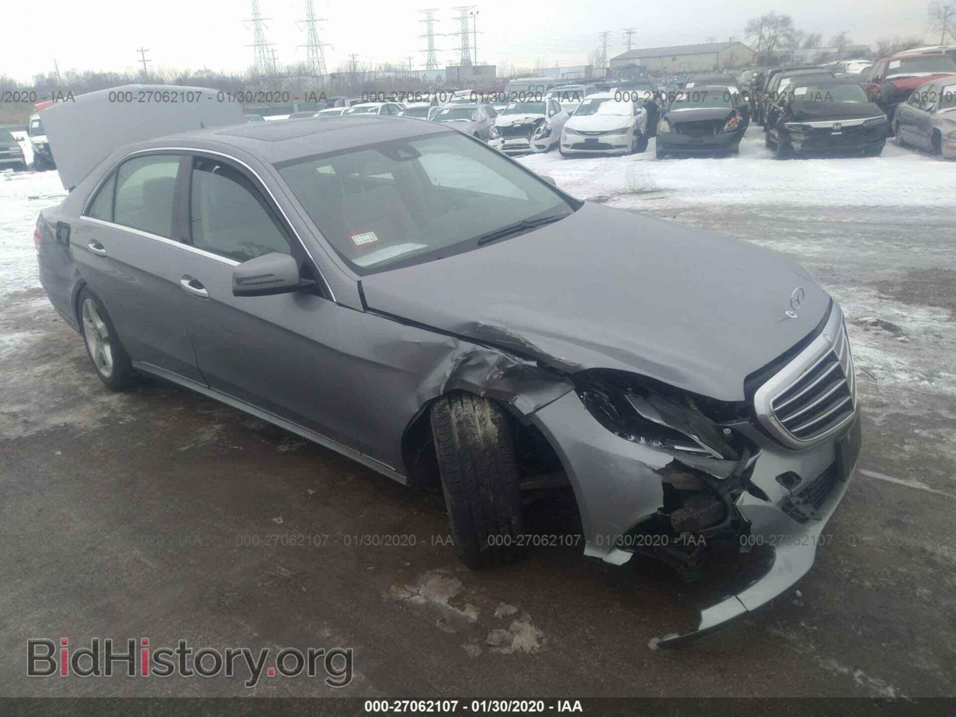 Photo WDDHF8JB1EA933963 - MERCEDES-BENZ E 2014