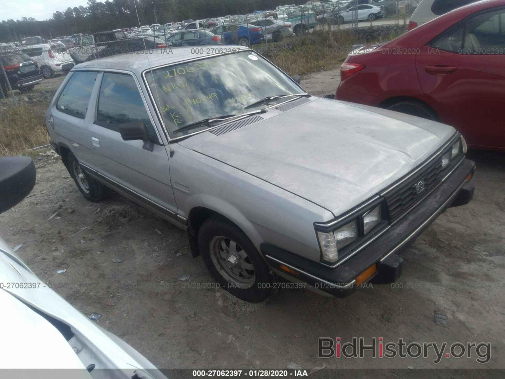 Photo JF2AF53B8JE107803 - SUBARU GL 1988