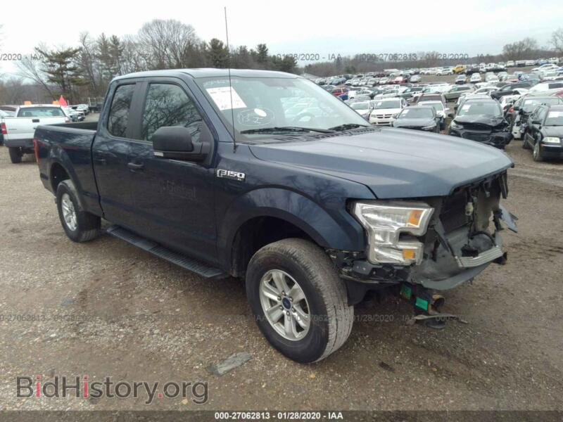2015 Ford F150 Super Cab (VIN 1FTFX1EF5FFA42498) — фото 1 из 11, IAAI, повреждение: передняя часть
