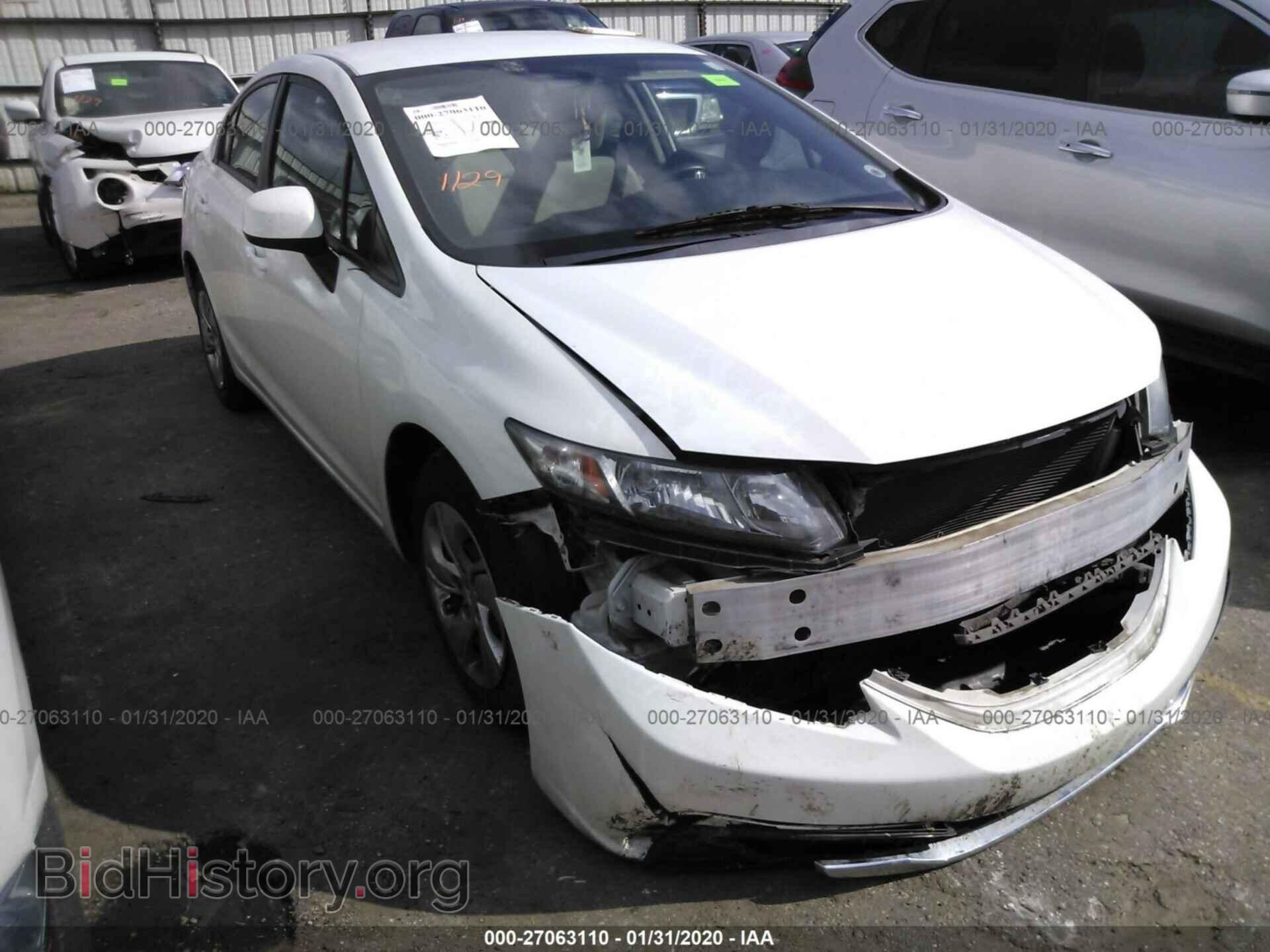 Photo 2HGFB2F58DH587506 - HONDA CIVIC 2013