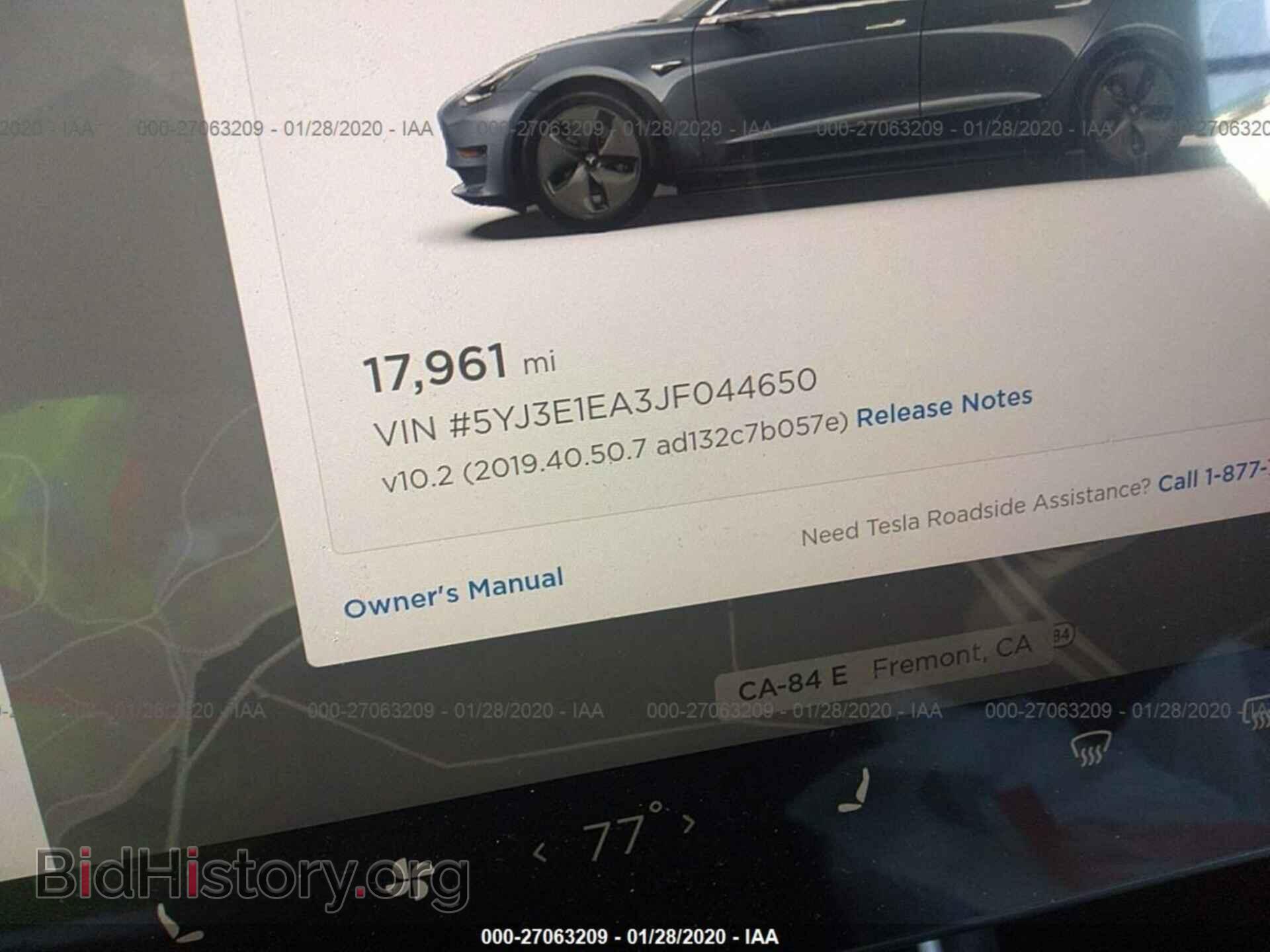 2018 TESLA MODEL 3 - VIN: 5YJ3E1EA3JF044650 - Photo 7