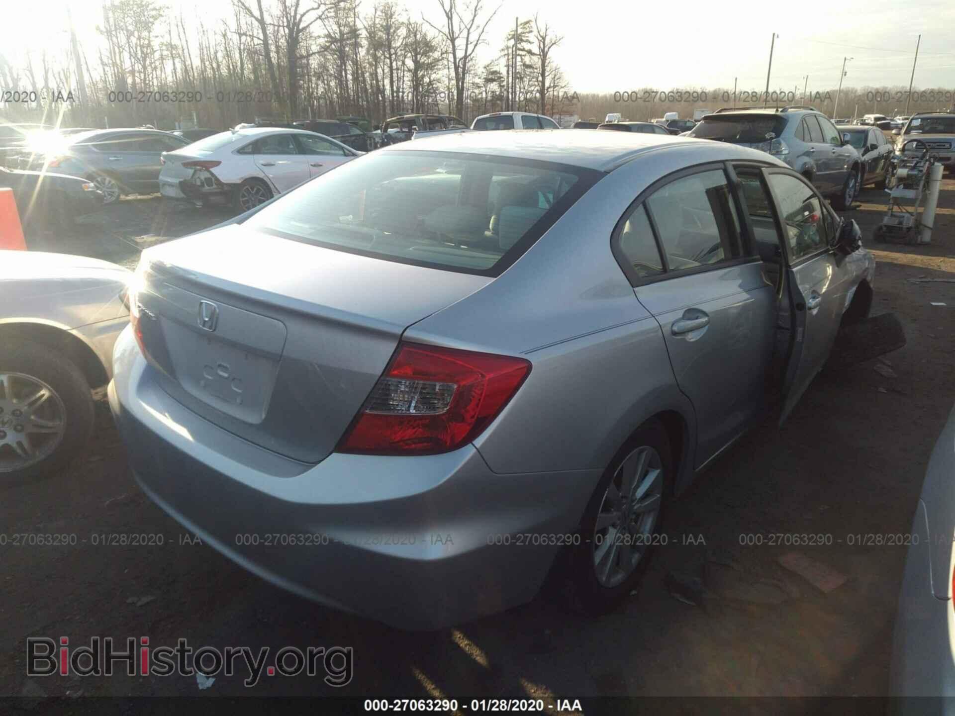 2012 HONDA CIVIC - VIN: 19XFB2F82CE322969 - Фото 4