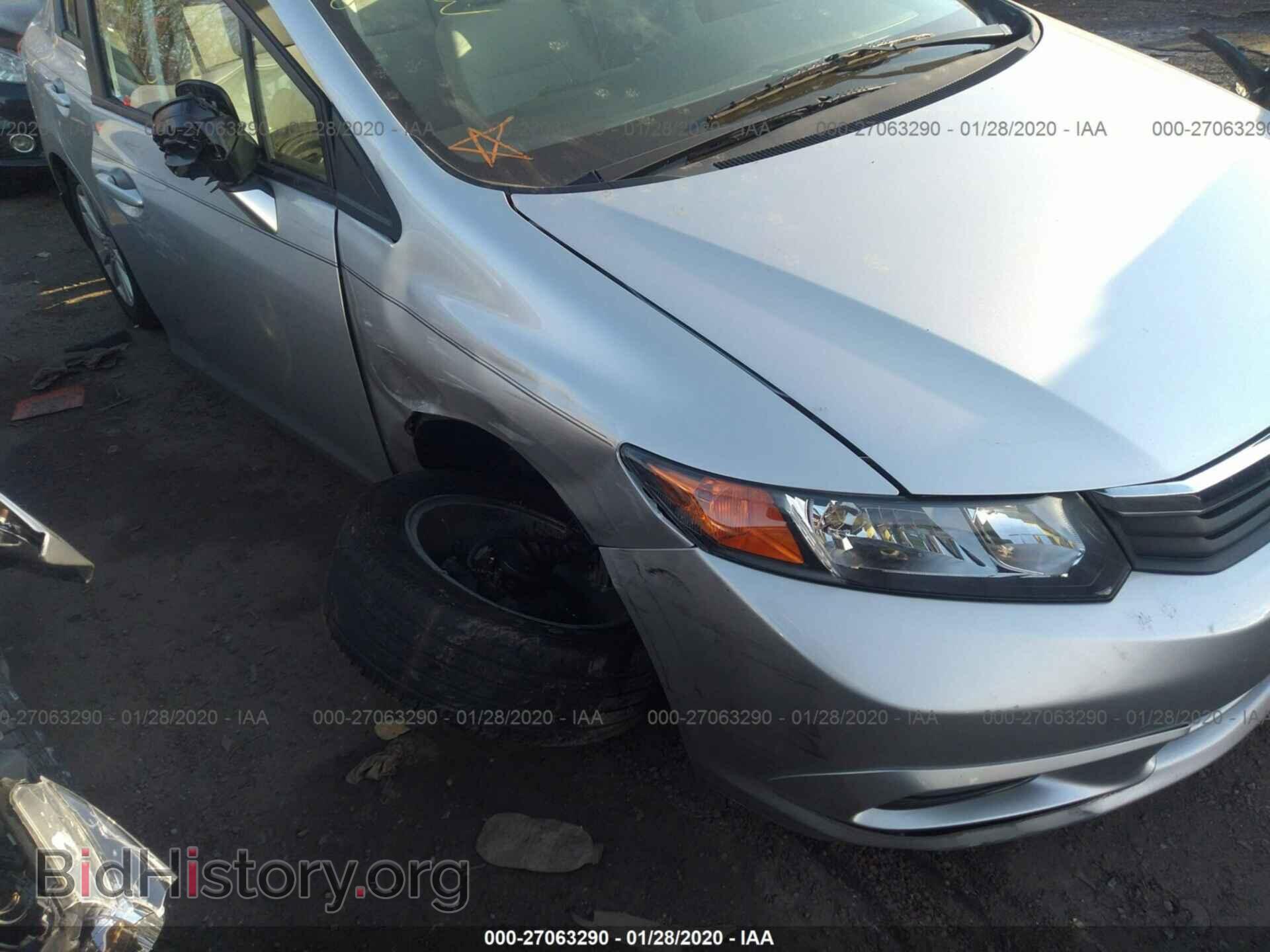 2012 HONDA CIVIC - VIN: 19XFB2F82CE322969 - Фото 6