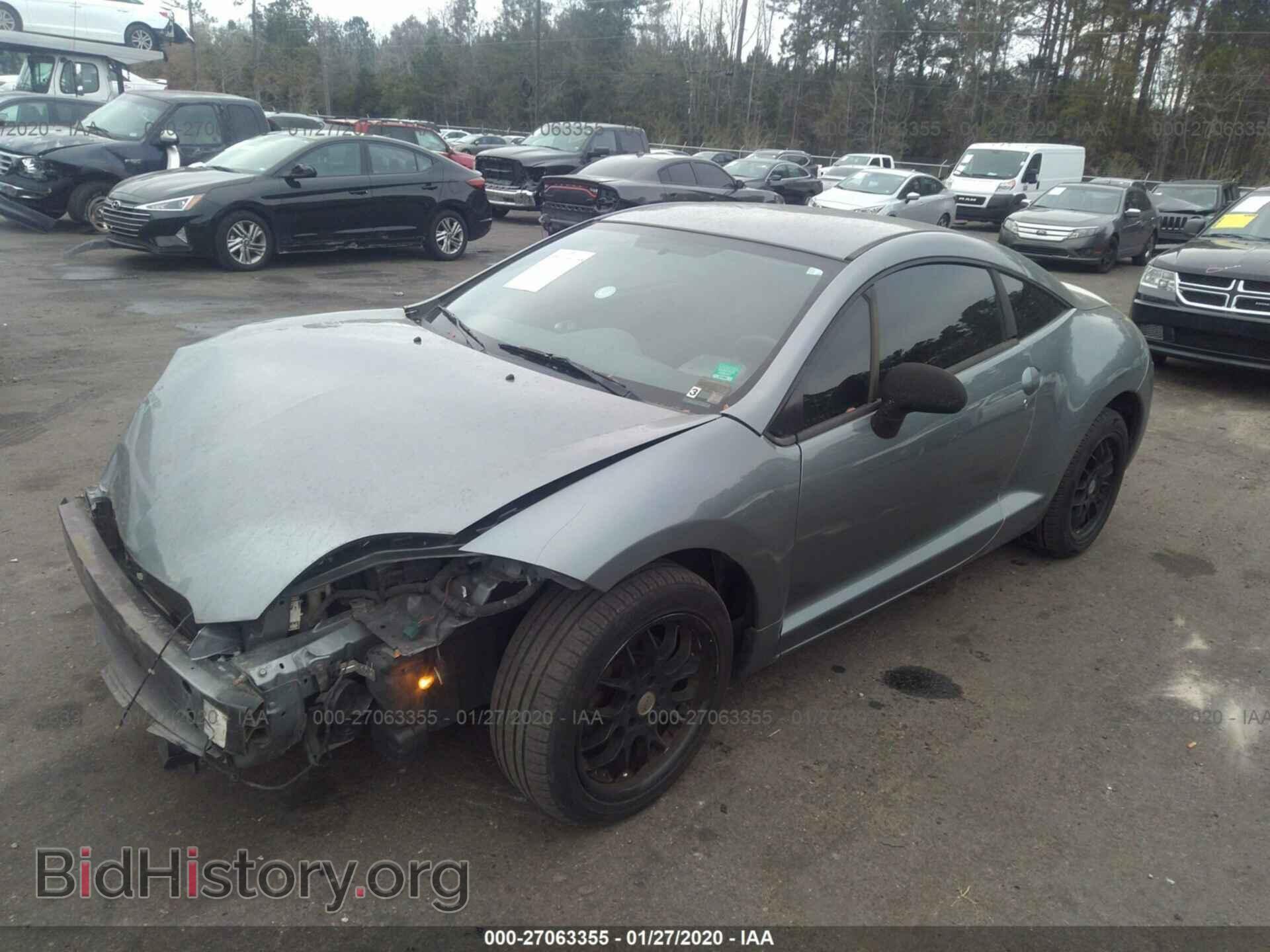 2008 MITSUBISHI ECLIPSE - VIN: 4A3AK24F38E024703 - Фото 2