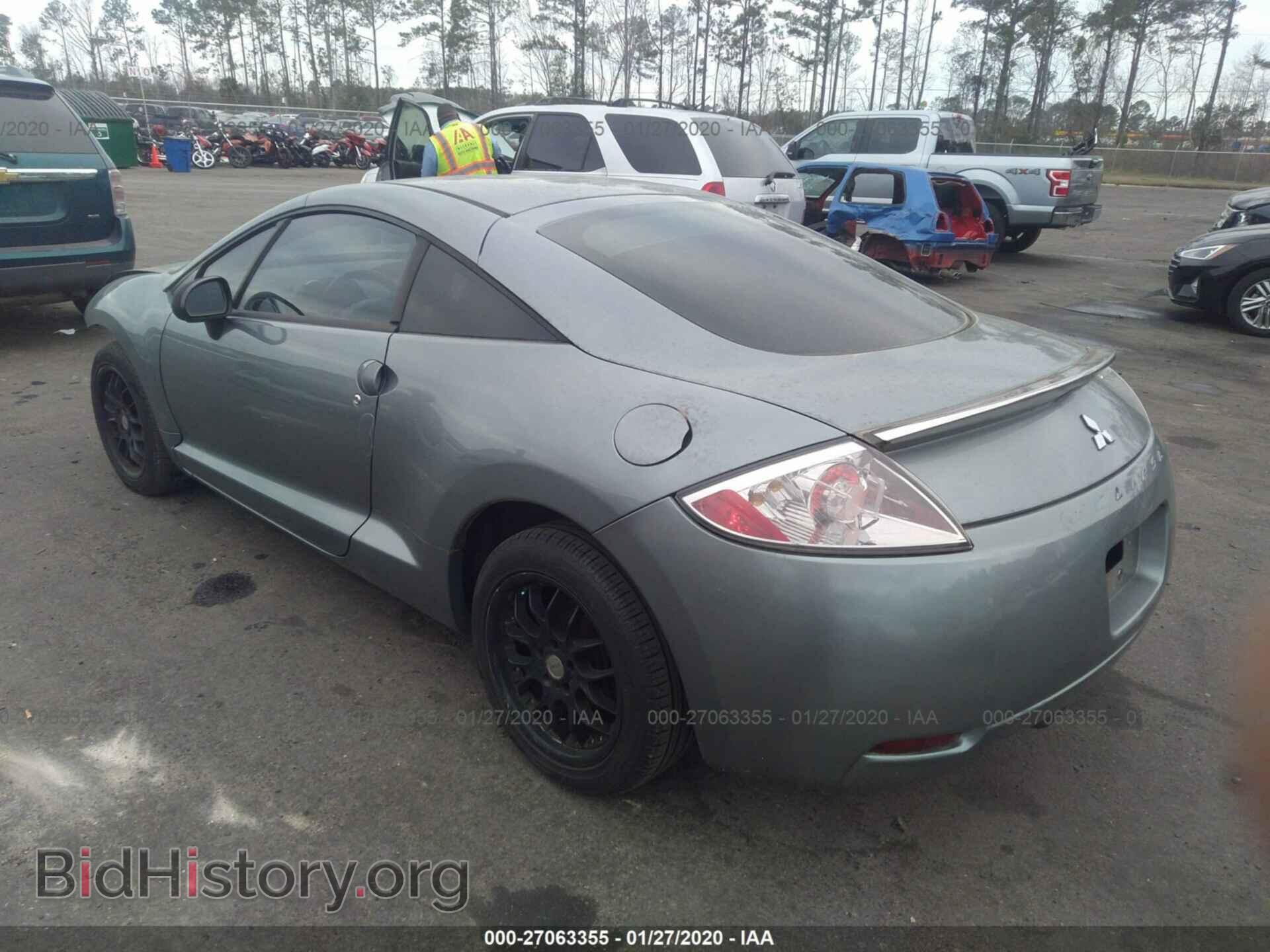 2008 MITSUBISHI ECLIPSE - VIN: 4A3AK24F38E024703 - Фото 3