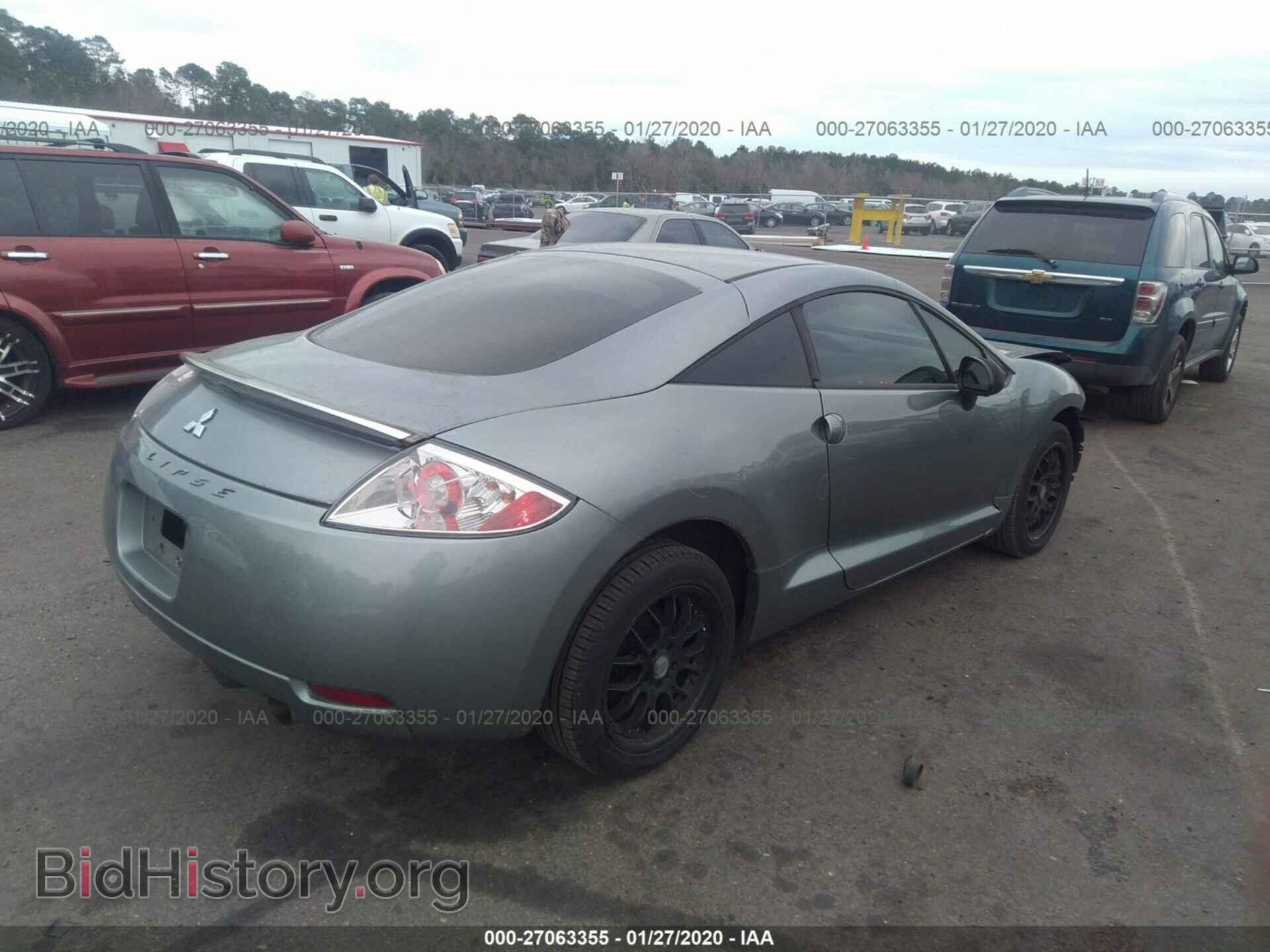 2008 MITSUBISHI ECLIPSE - VIN: 4A3AK24F38E024703 - Фото 4