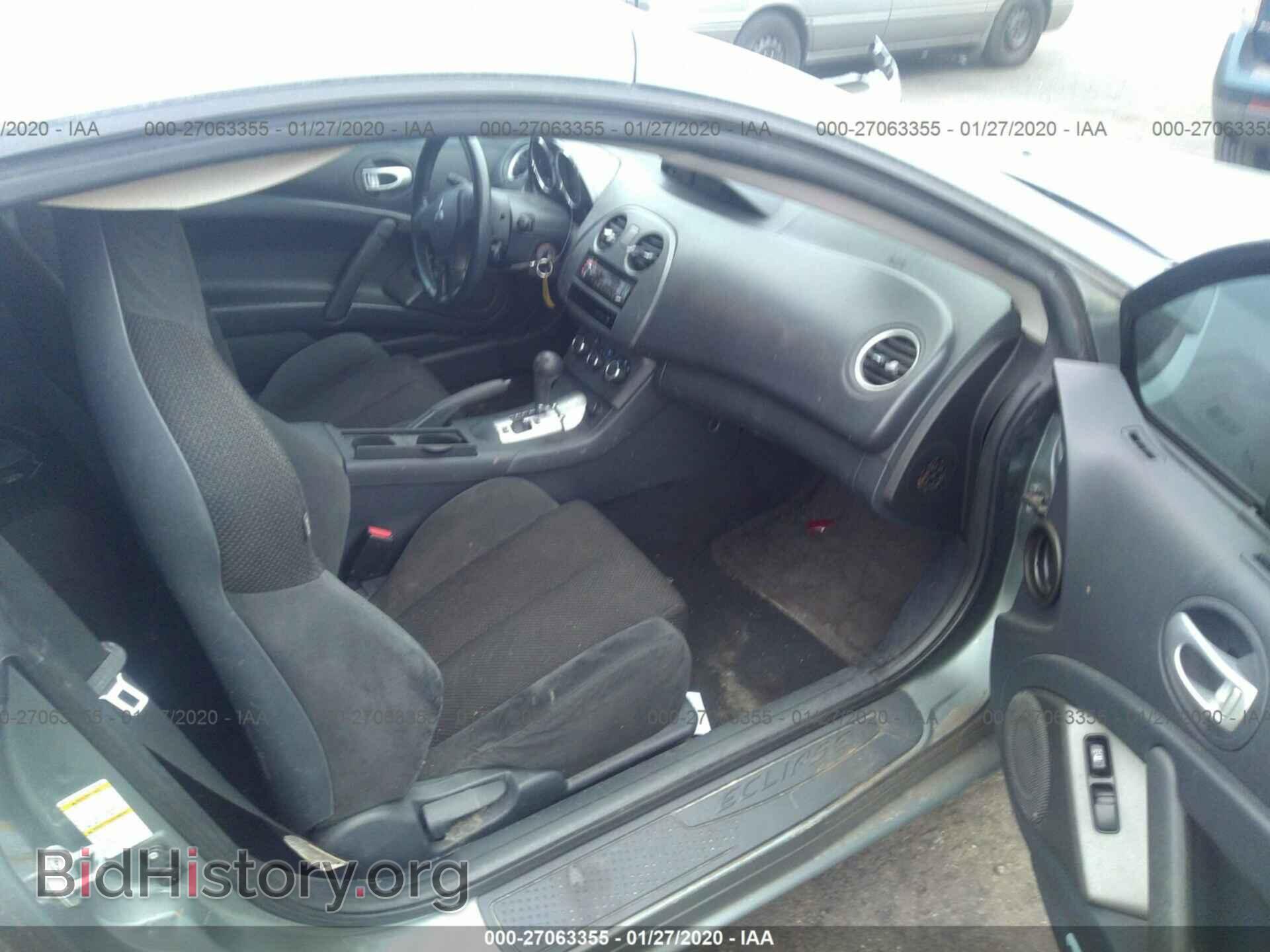2008 MITSUBISHI ECLIPSE - VIN: 4A3AK24F38E024703 - Фото 5