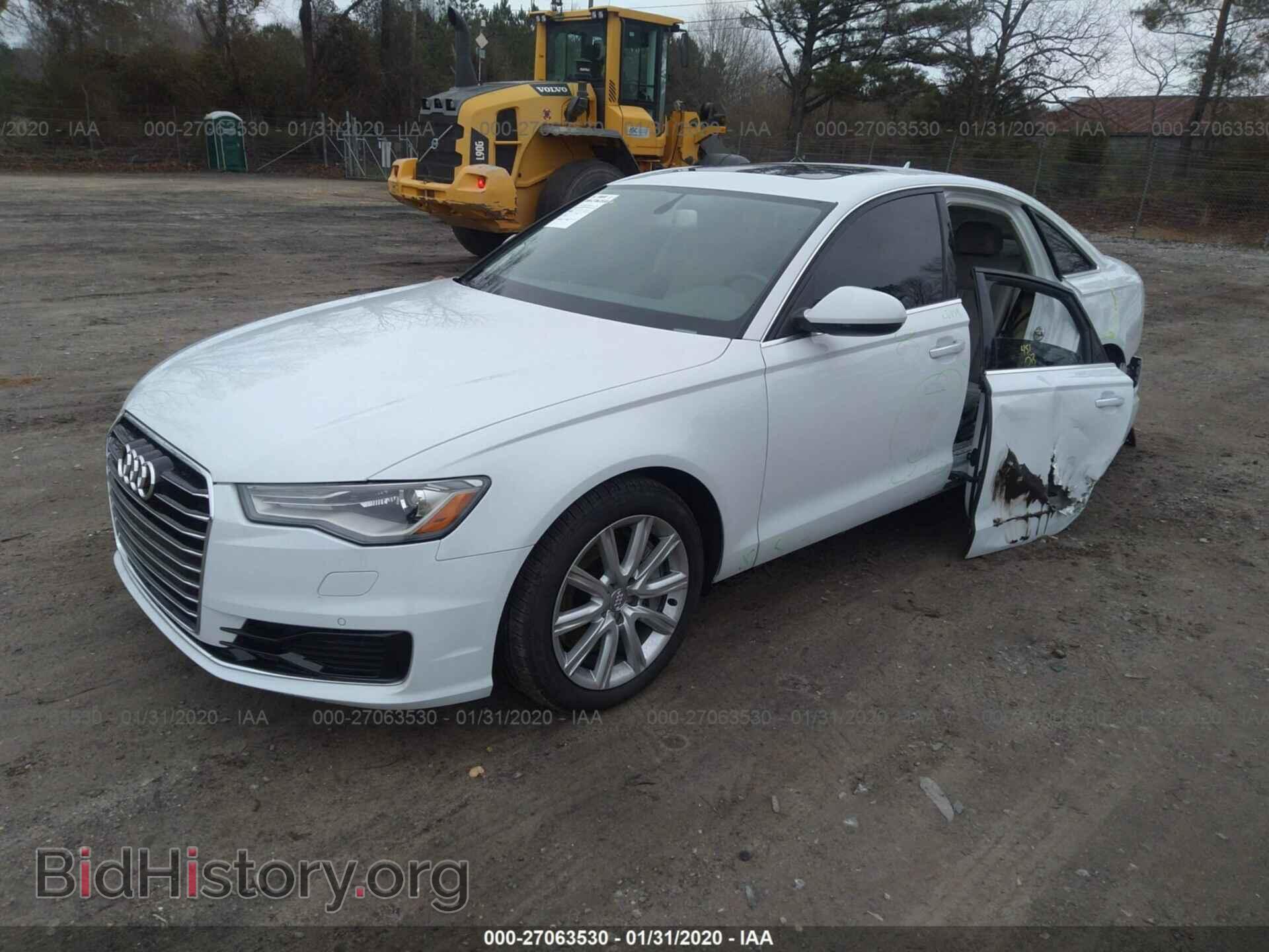 2016 AUDI A6 - VIN: WAUGFAFC8GN054290 - Фото 2