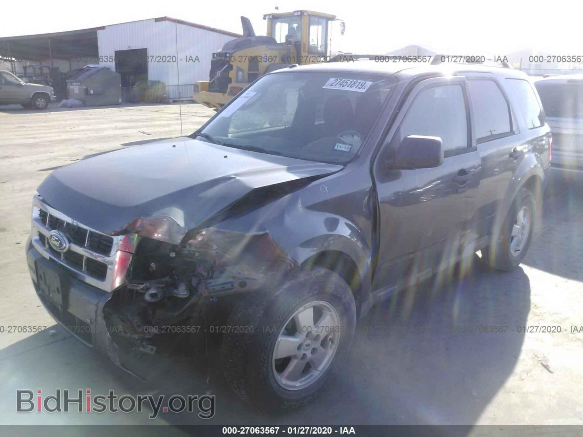 2012 FORD ESCAPE - VIN: 1FMCU9DGXCKA44069 - Фото 2