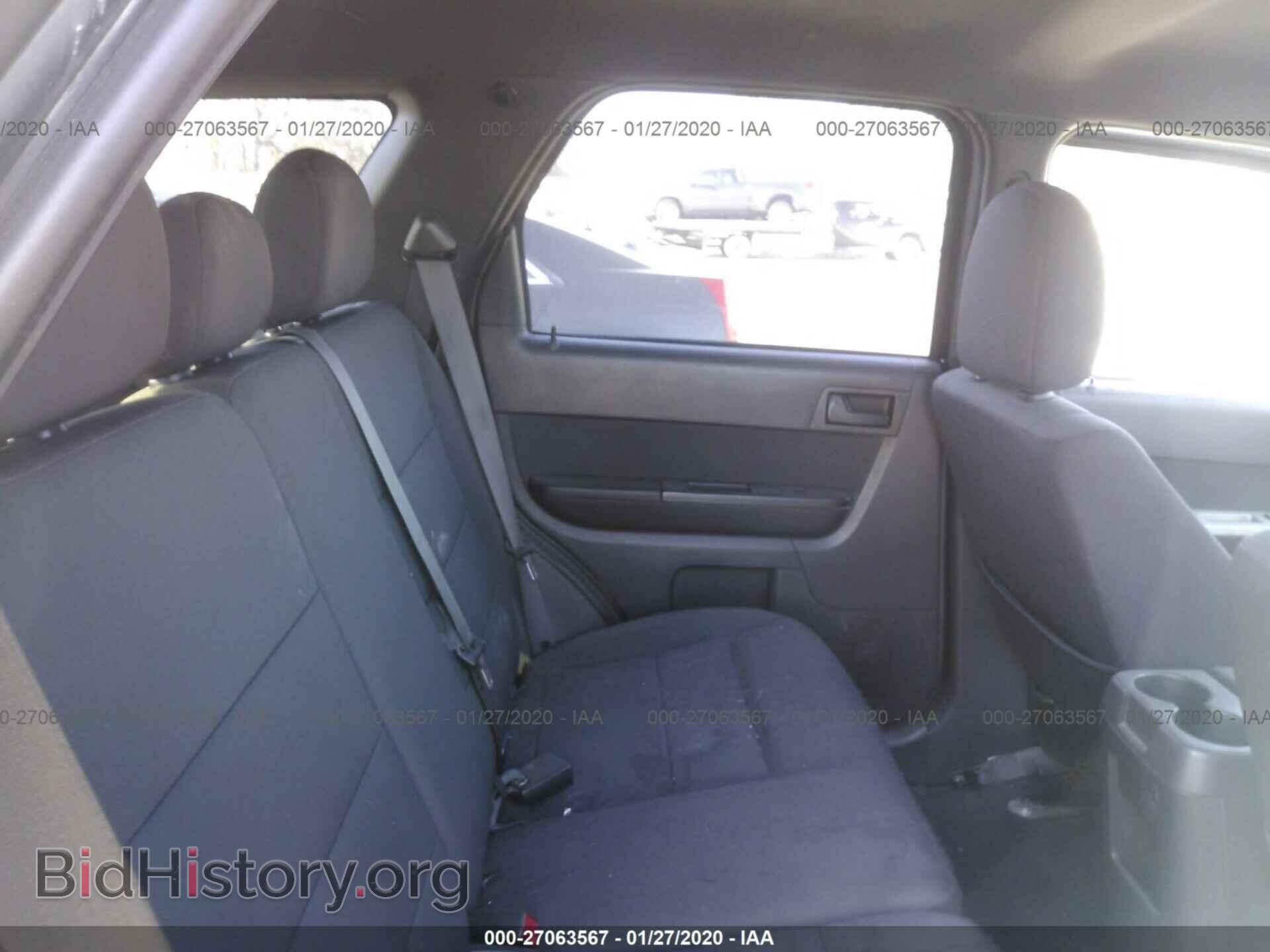 2012 FORD ESCAPE - VIN: 1FMCU9DGXCKA44069 - Фото 8