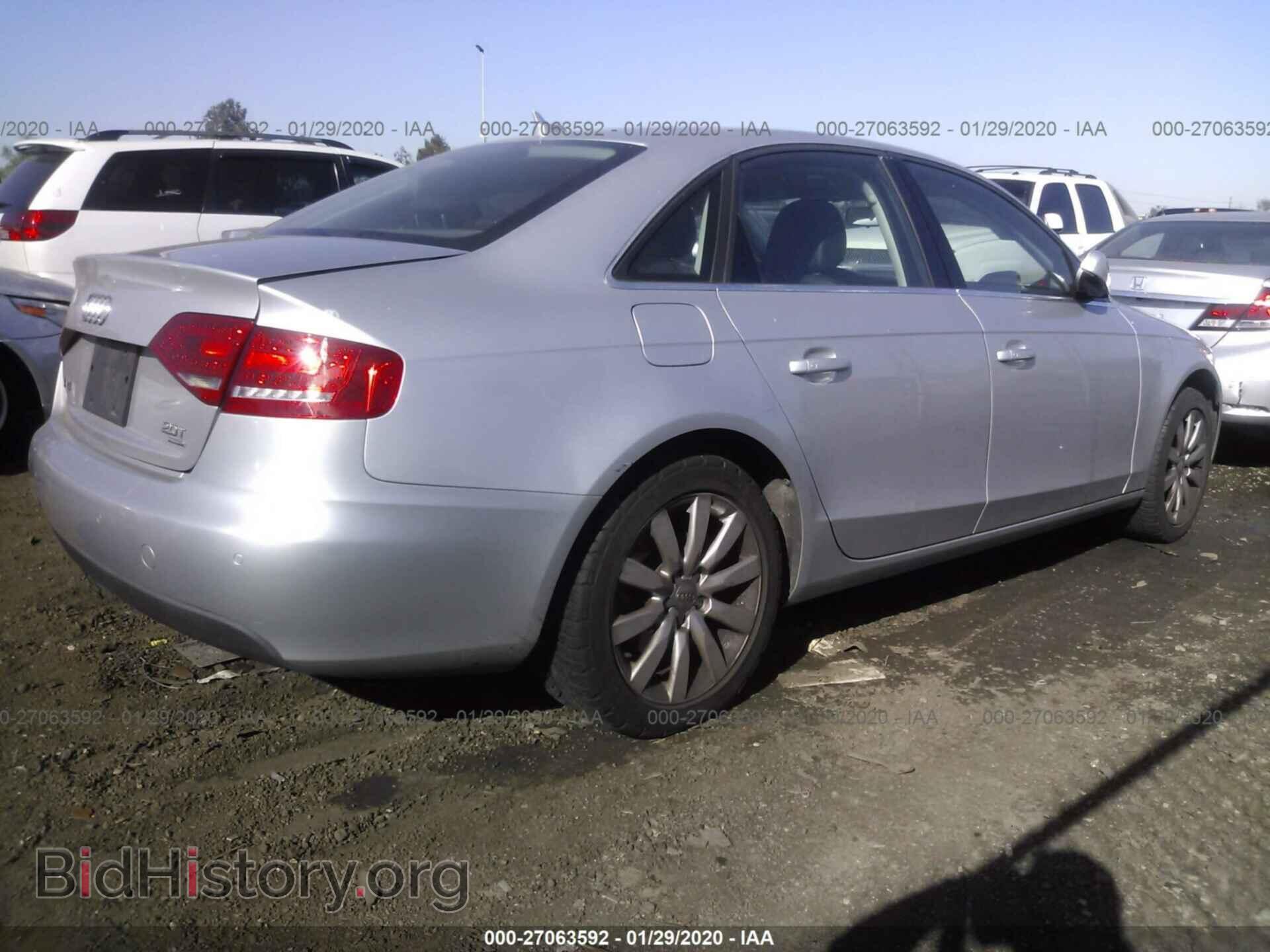 2010 AUDI A4 - VIN: WAUFFAFL9AN063731 - Фото 4