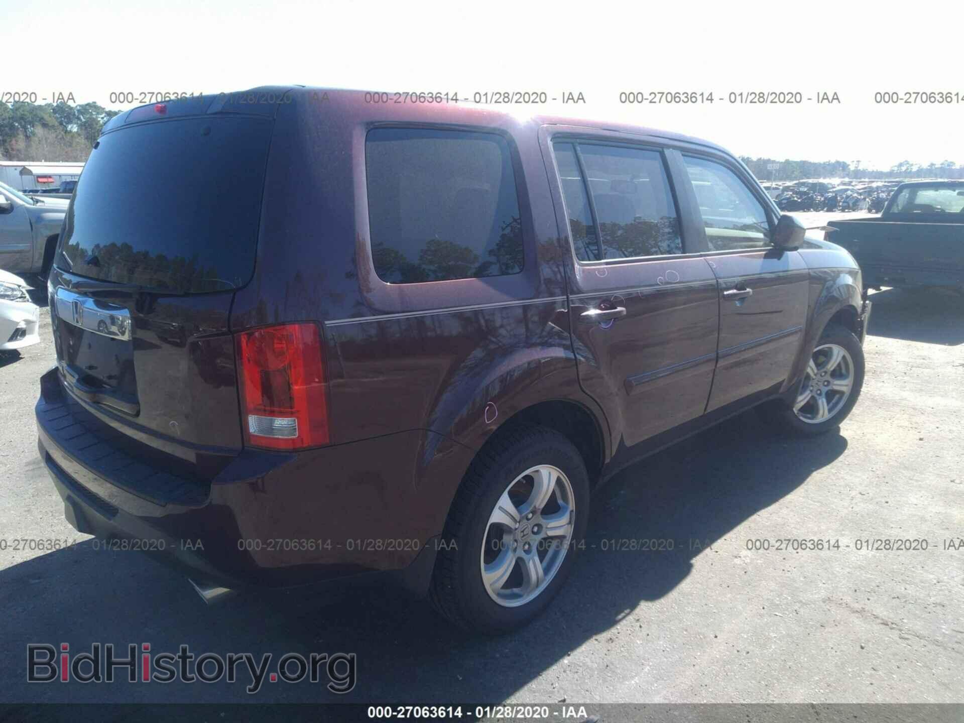 2013 HONDA PILOT - VIN: 5FNYF3H56DB015760 - Photo 4