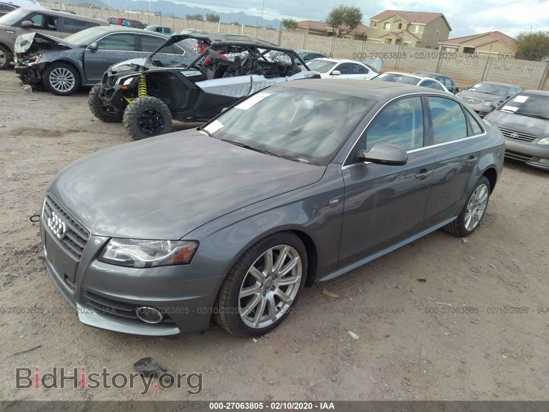 2012 AUDI A4 - VIN: WAUEFAFL0CN021124 - Photo 2