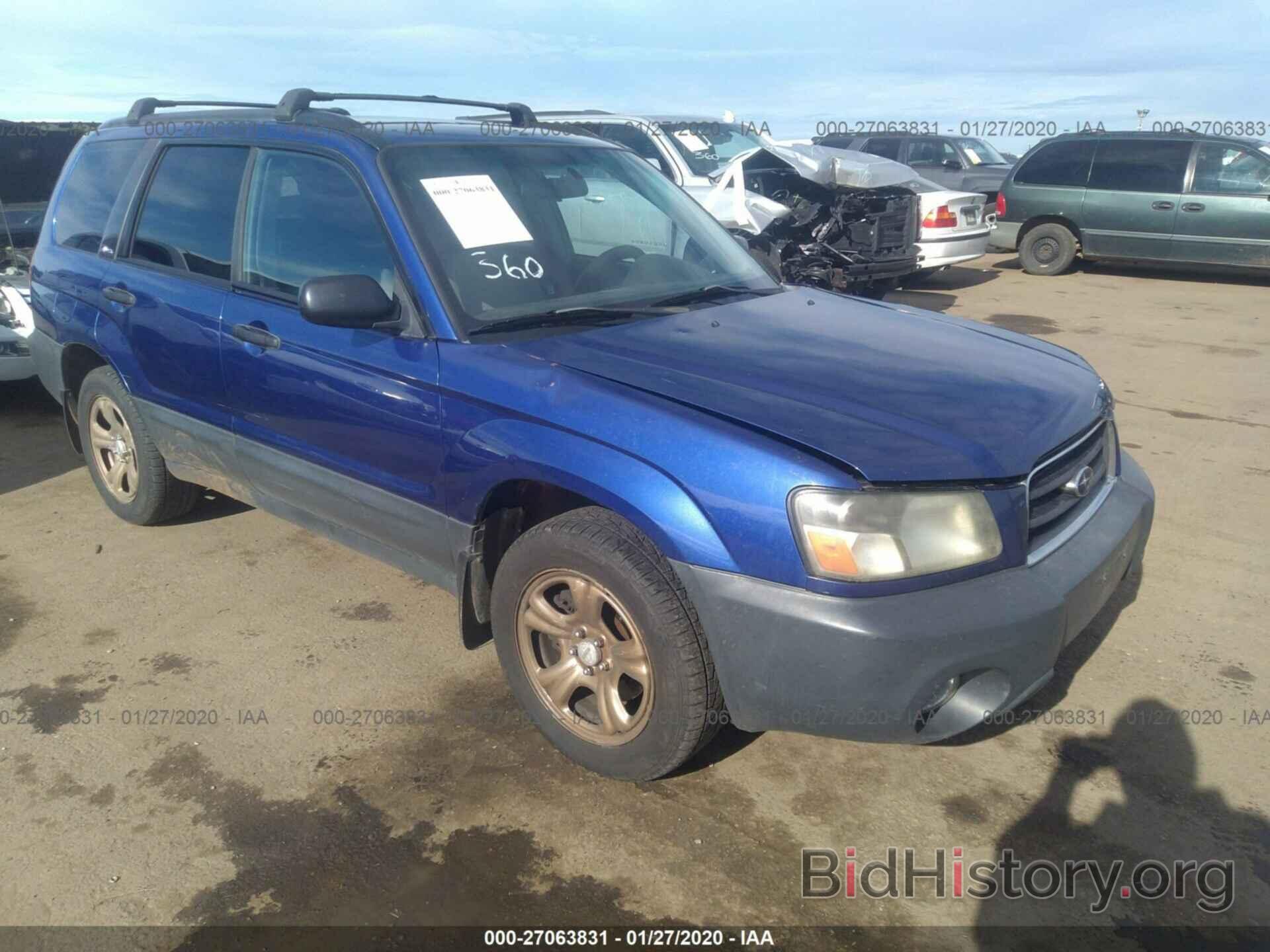 Photo JF1SG63643H736264 - SUBARU FORESTER 2003