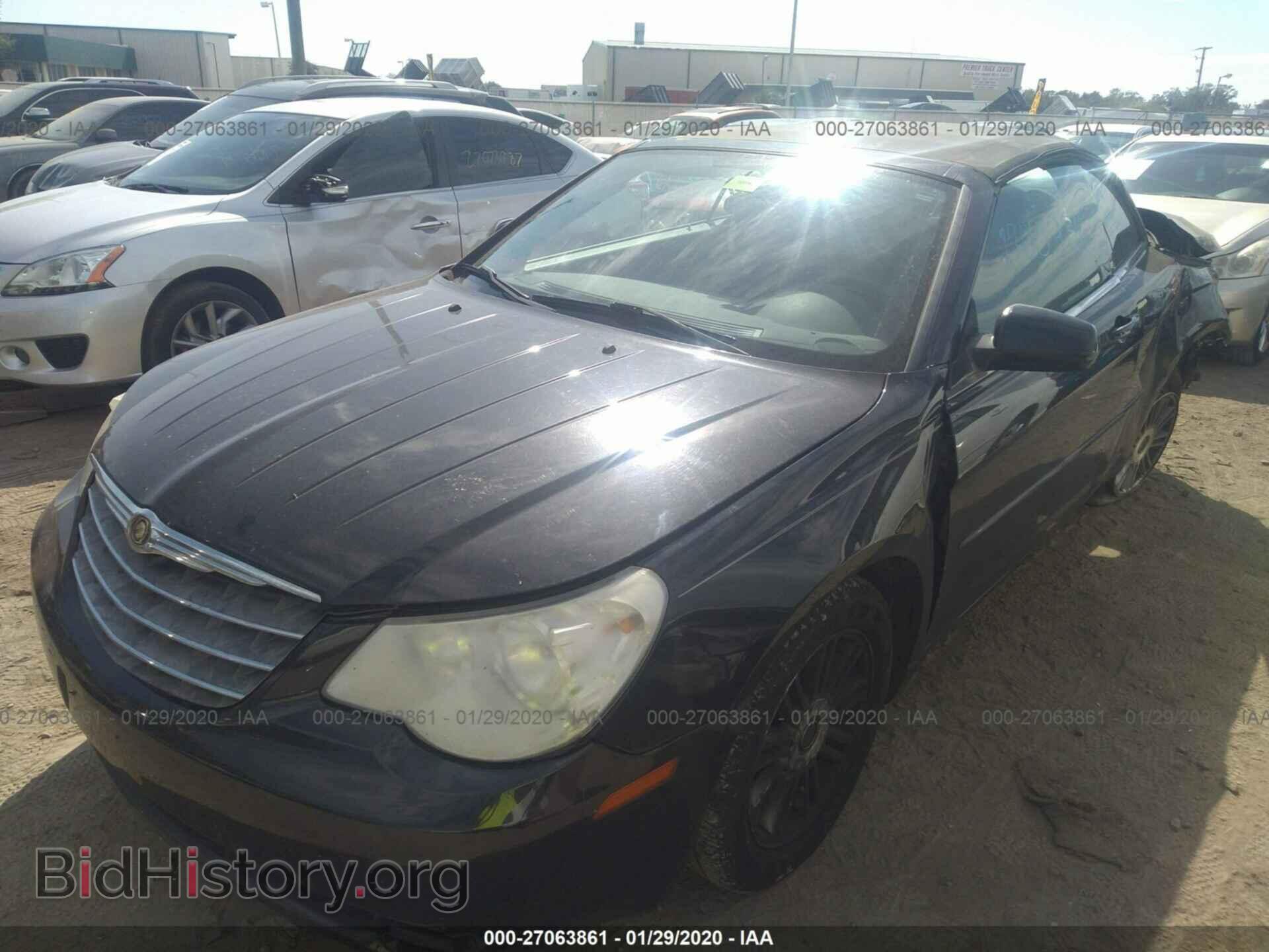2008 CHRYSLER SEBRING - VIN: 1C3LC55R28N624510 - Фото 2