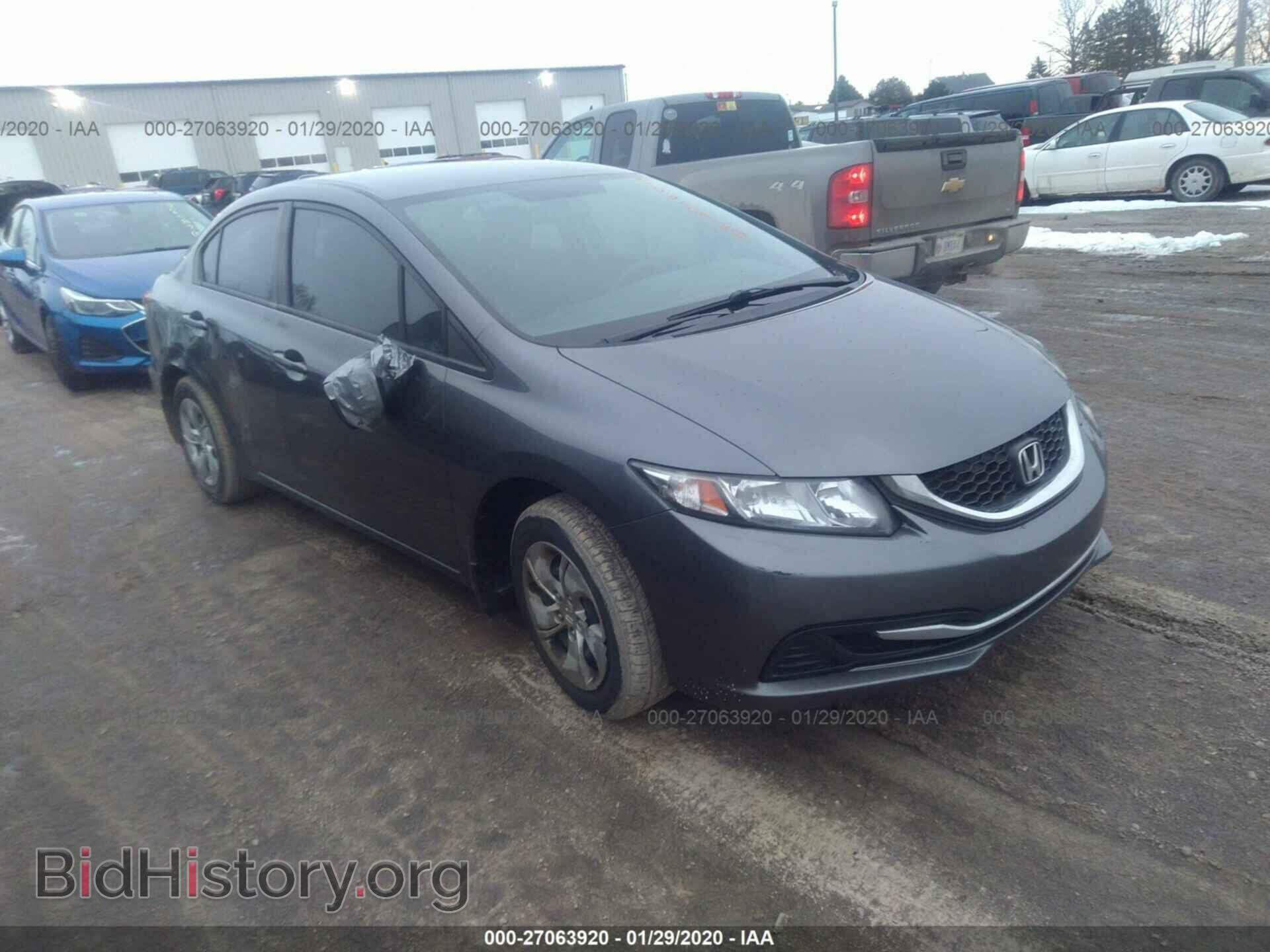 Photo 19XFB2F54DE039450 - HONDA CIVIC 2013