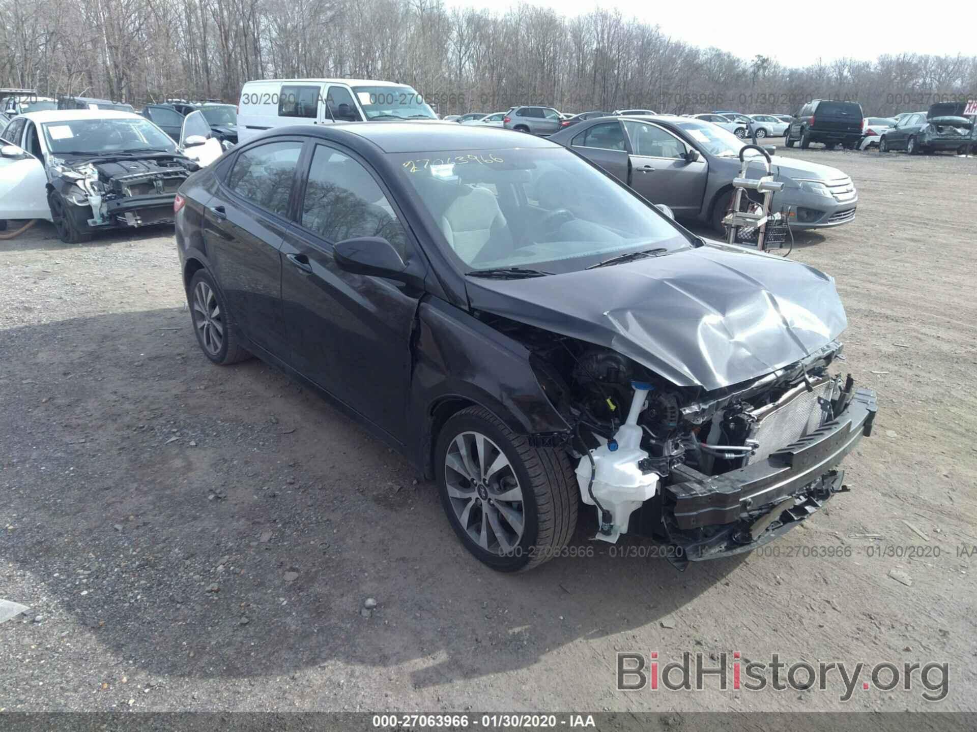 Photo KMHCT4AE8HU336954 - HYUNDAI ACCENT 2017