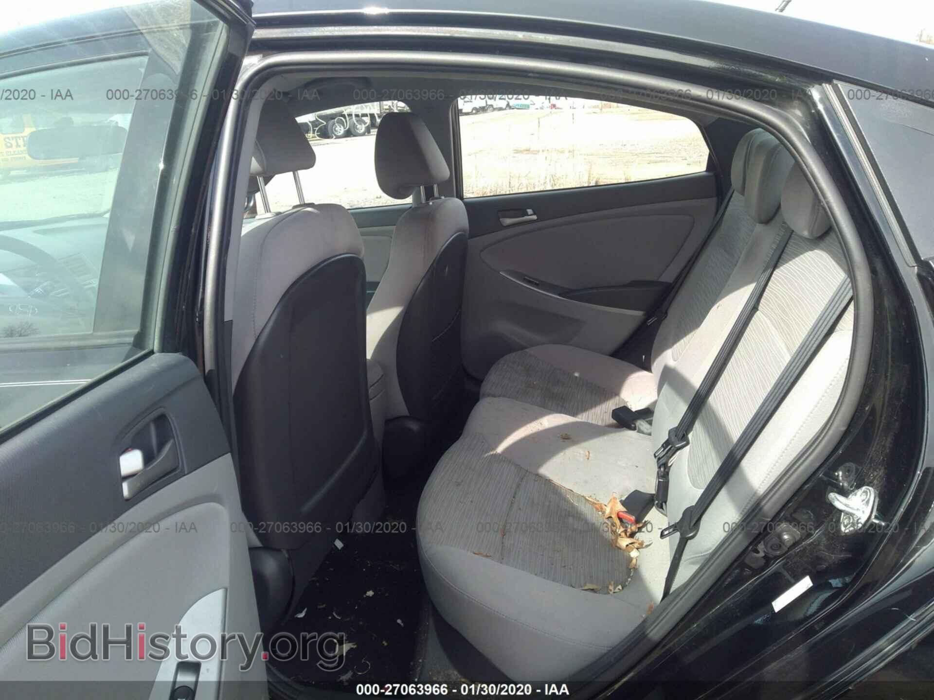 2017 HYUNDAI ACCENT - VIN: KMHCT4AE8HU336954 - Фото 8